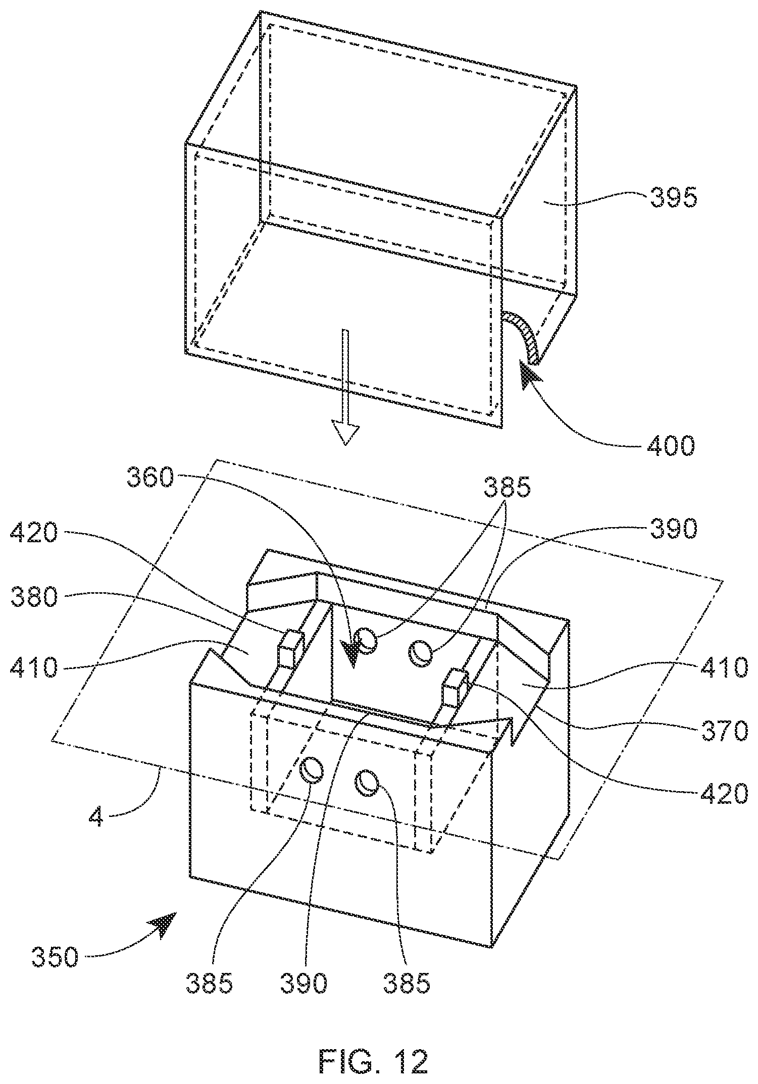 Patent US12139291 Figure 7 – Process for forming a hood for a tray