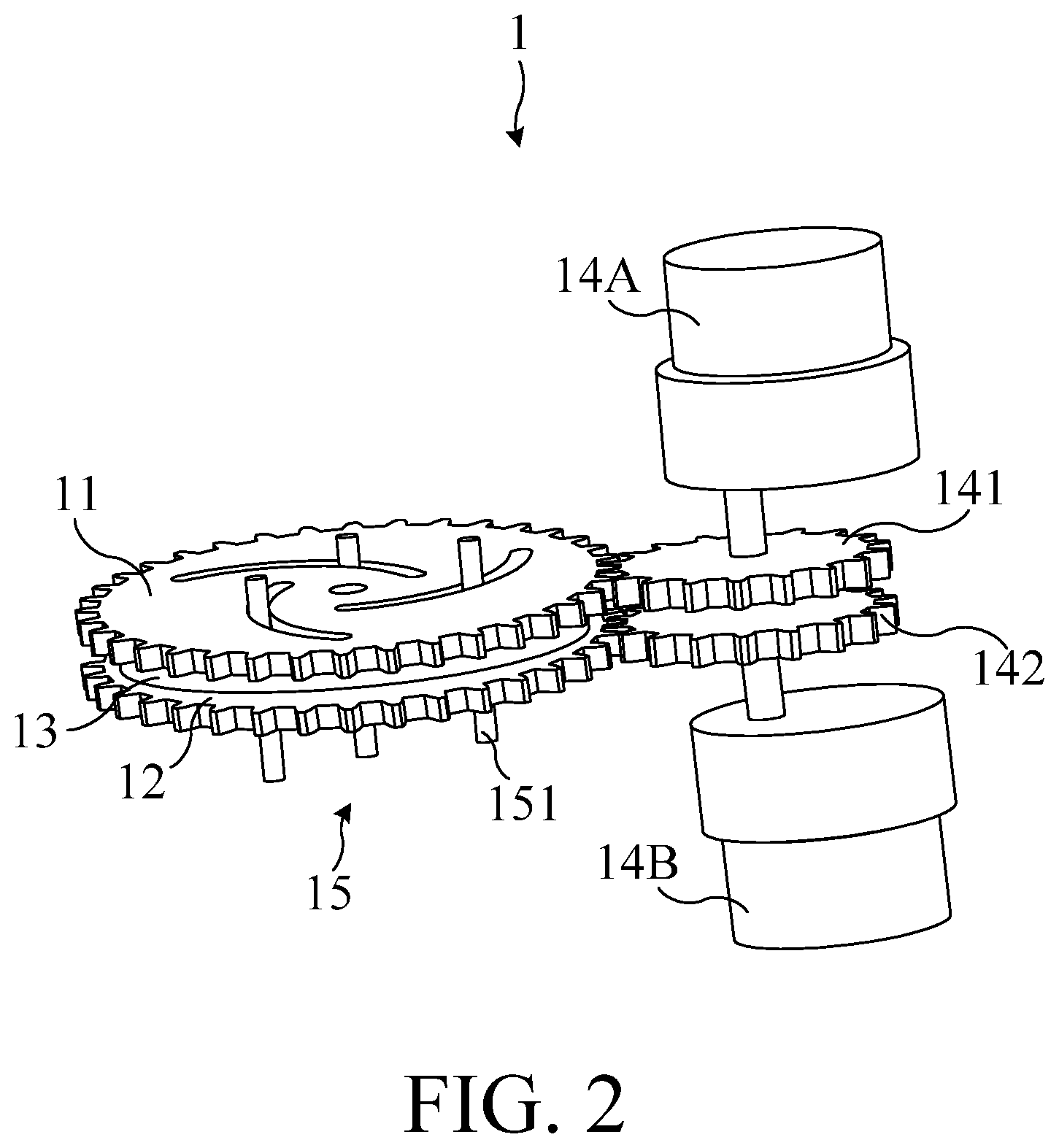 Patent US12139292 Figure 2 – Clamping device and clamping method
