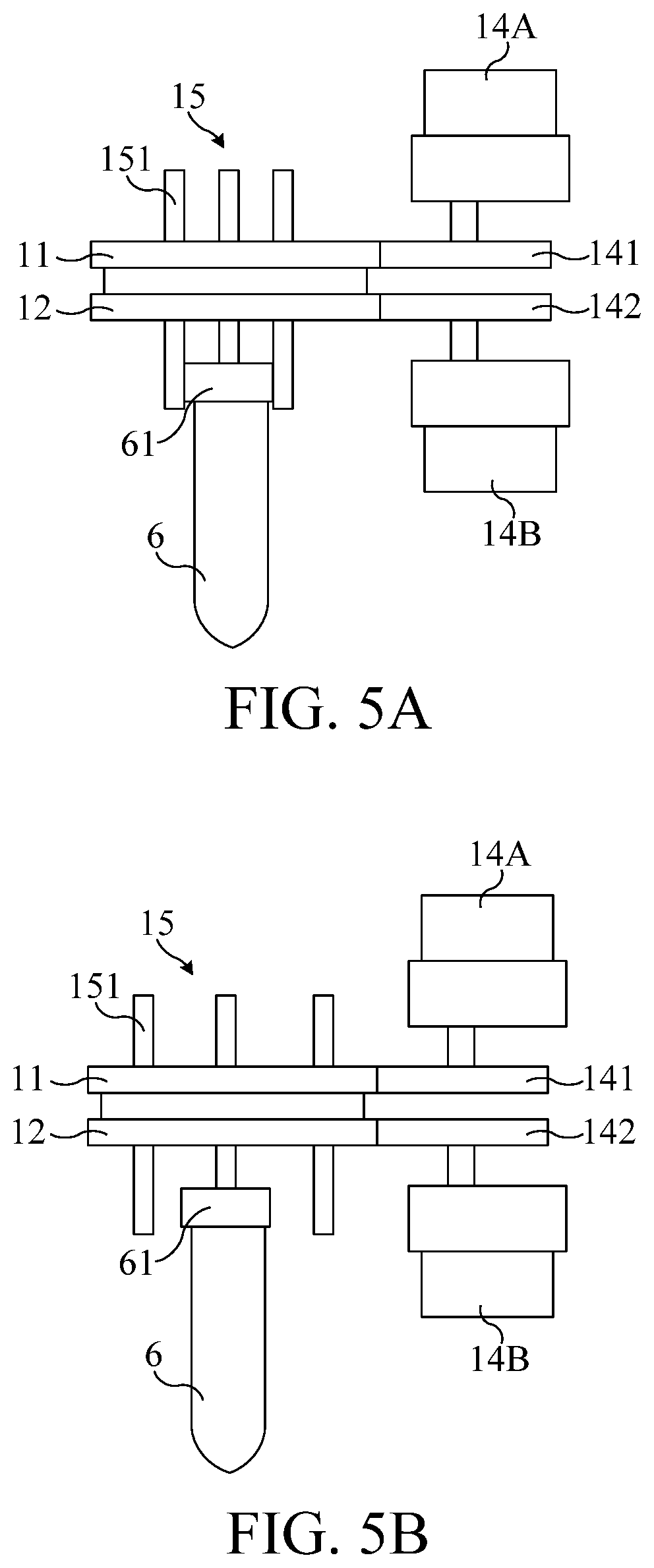 Patent US12139292 Figure 5 – Clamping device and clamping method