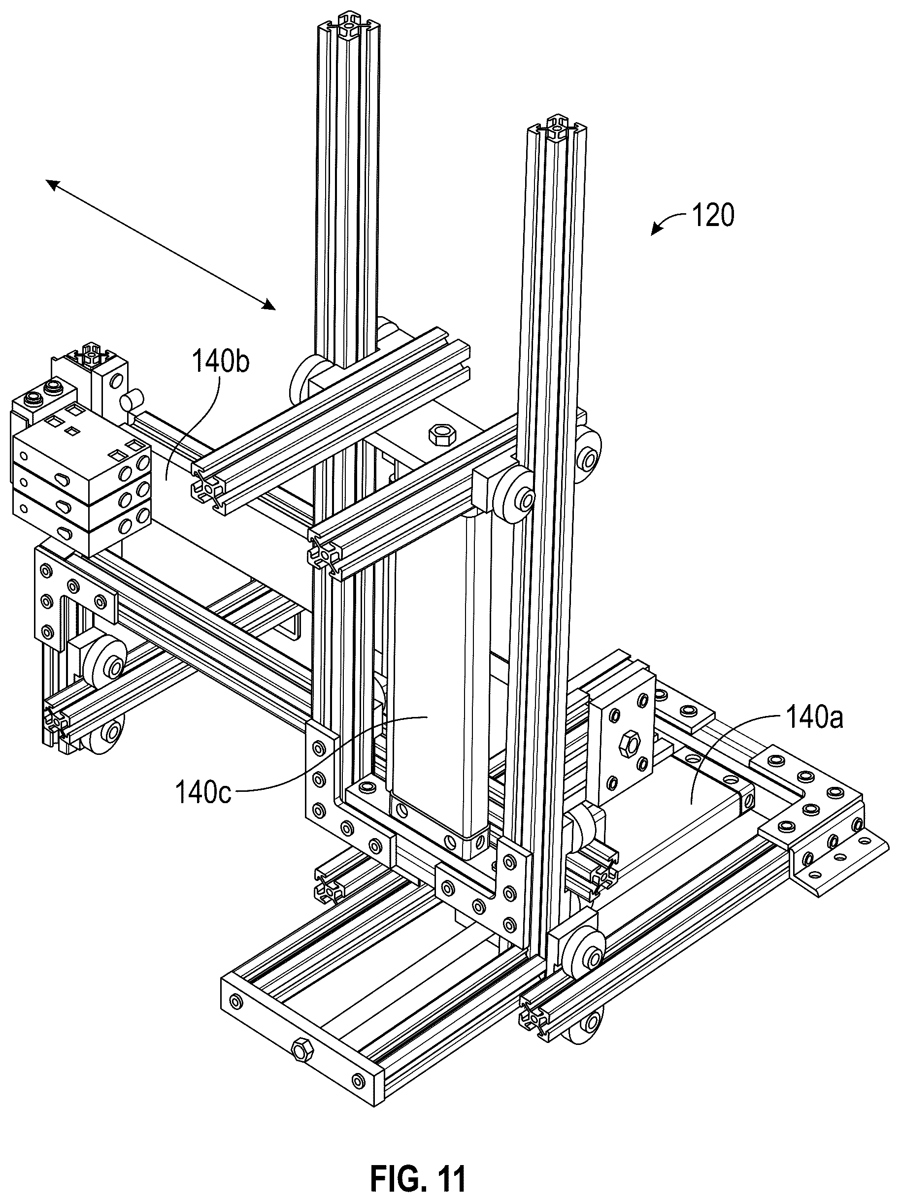 Patent US12139293 Figure 10 – Apparatus and method for applying labels to a customer container from a waste collection, disposal and/or recycling vehicle