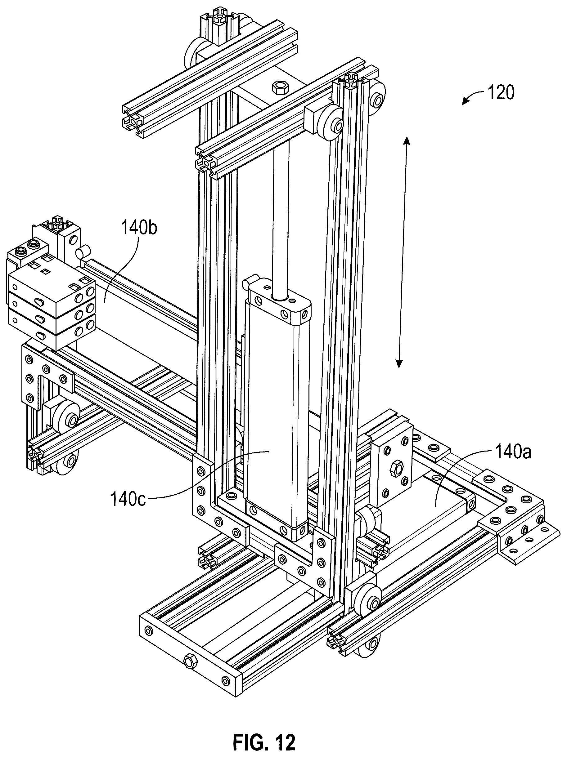 Patent US12139293 Figure 11 – Apparatus and method for applying labels to a customer container from a waste collection, disposal and/or recycling vehicle