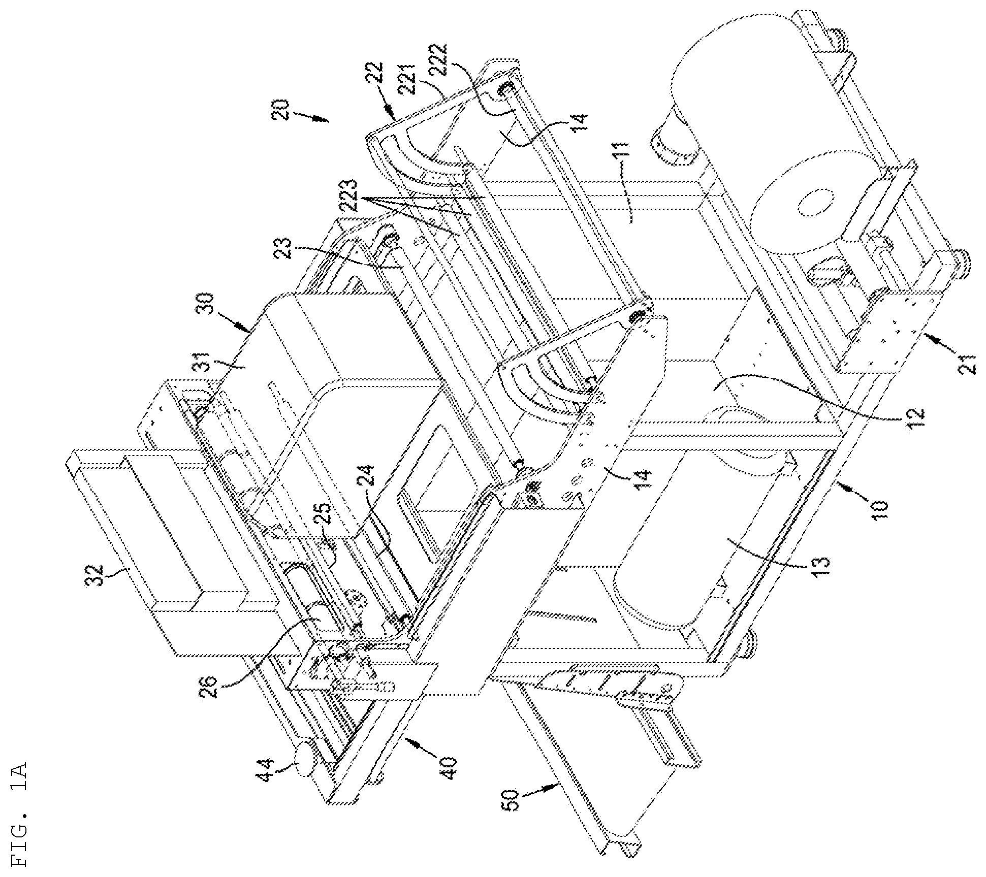 Patent US12139294 Figure 1 – Packaging apparatus for packaging bags equipped with label printer