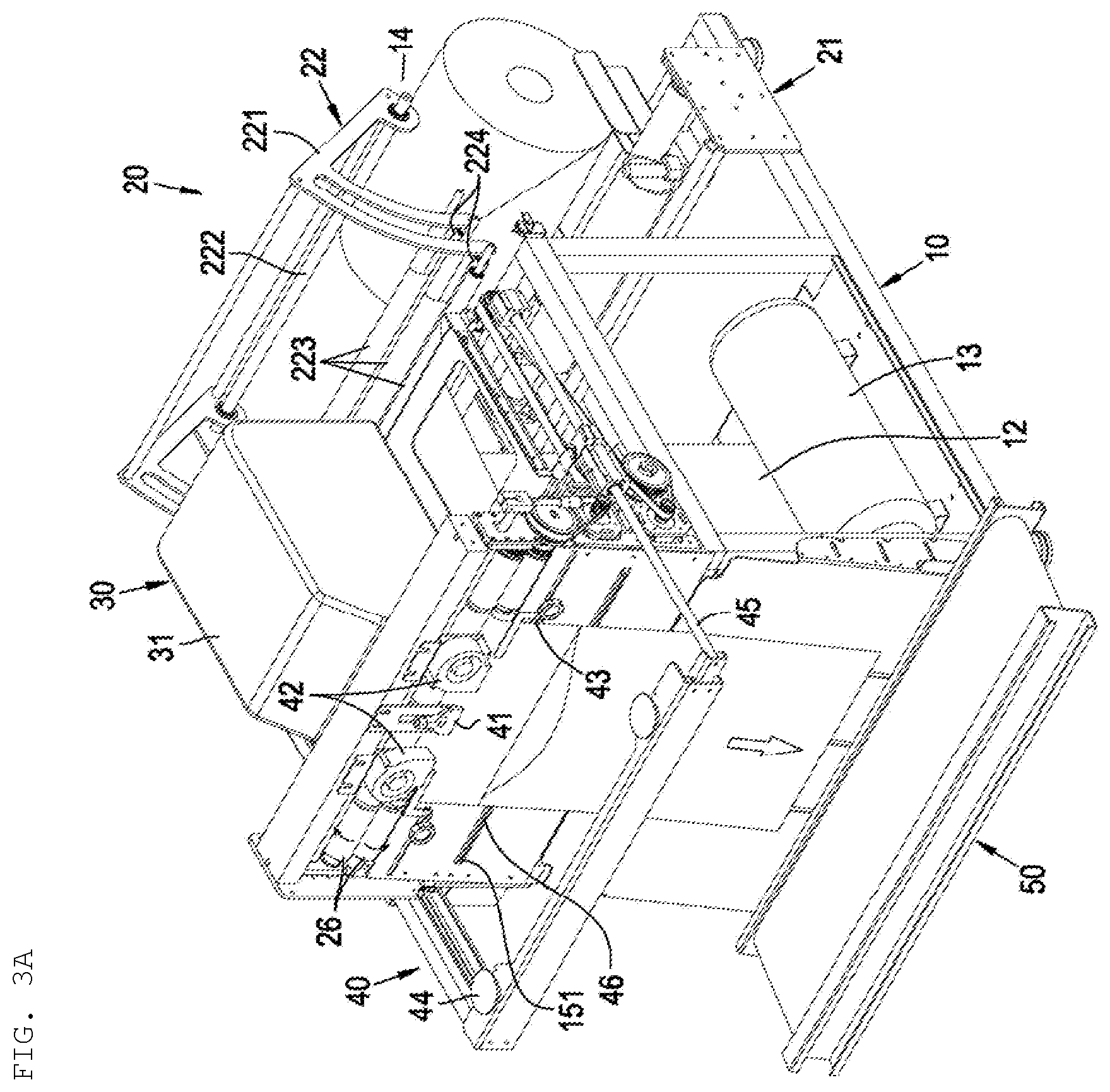 Patent US12139294 Figure 4 – Packaging apparatus for packaging bags equipped with label printer
