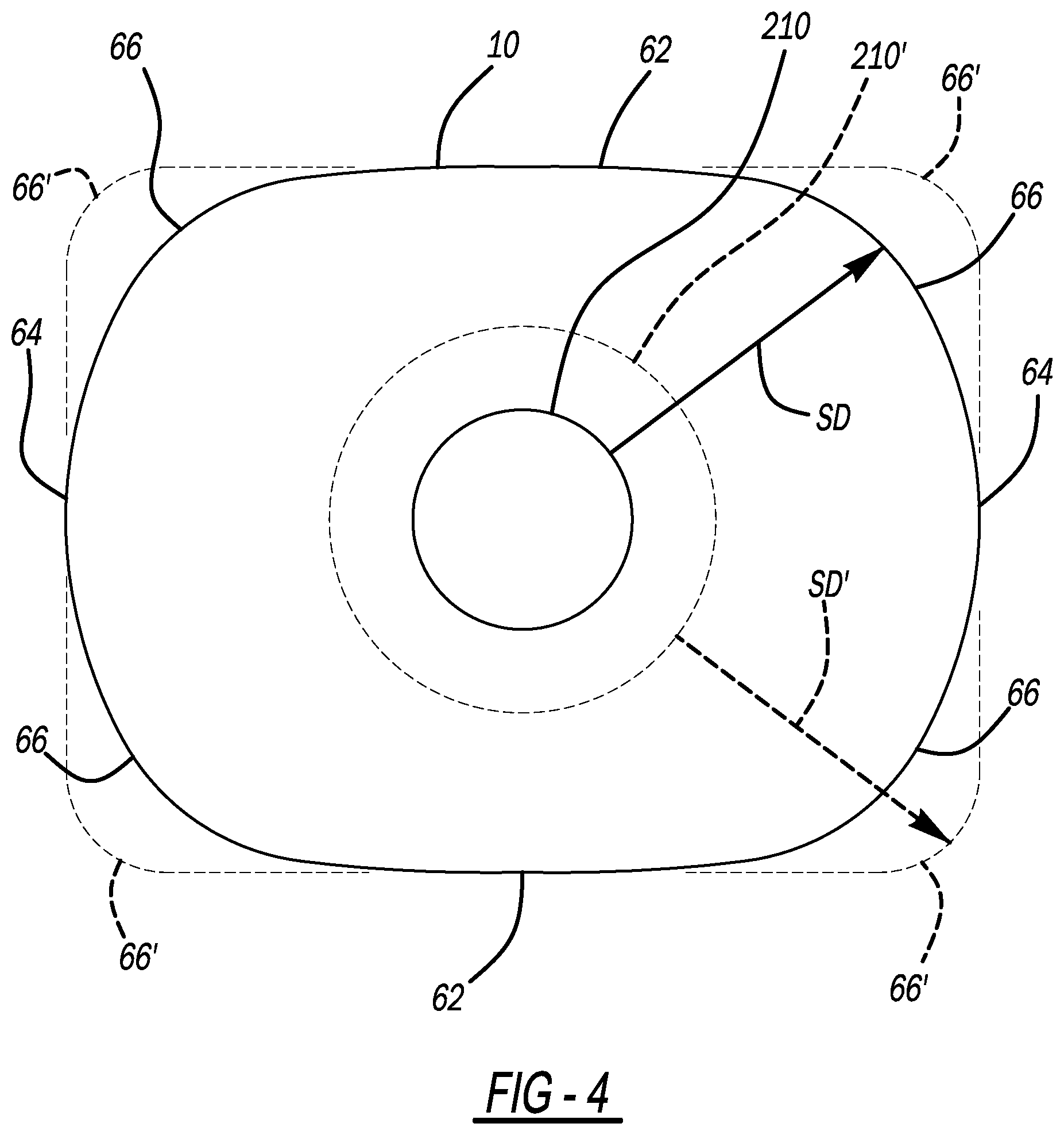 Patent US12139296 Figure 10 – Multi-serve container with oval cross-section