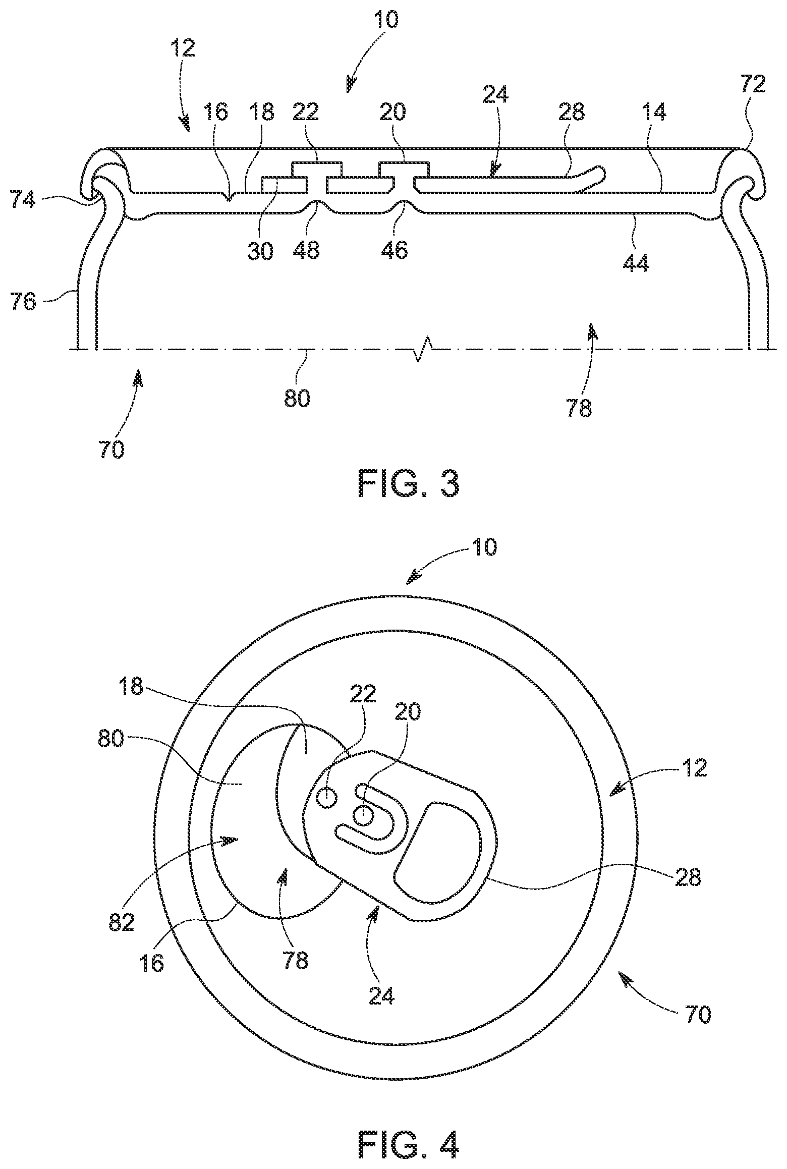 Patent US12139299 Figure 2 – Resealable beverage can lid