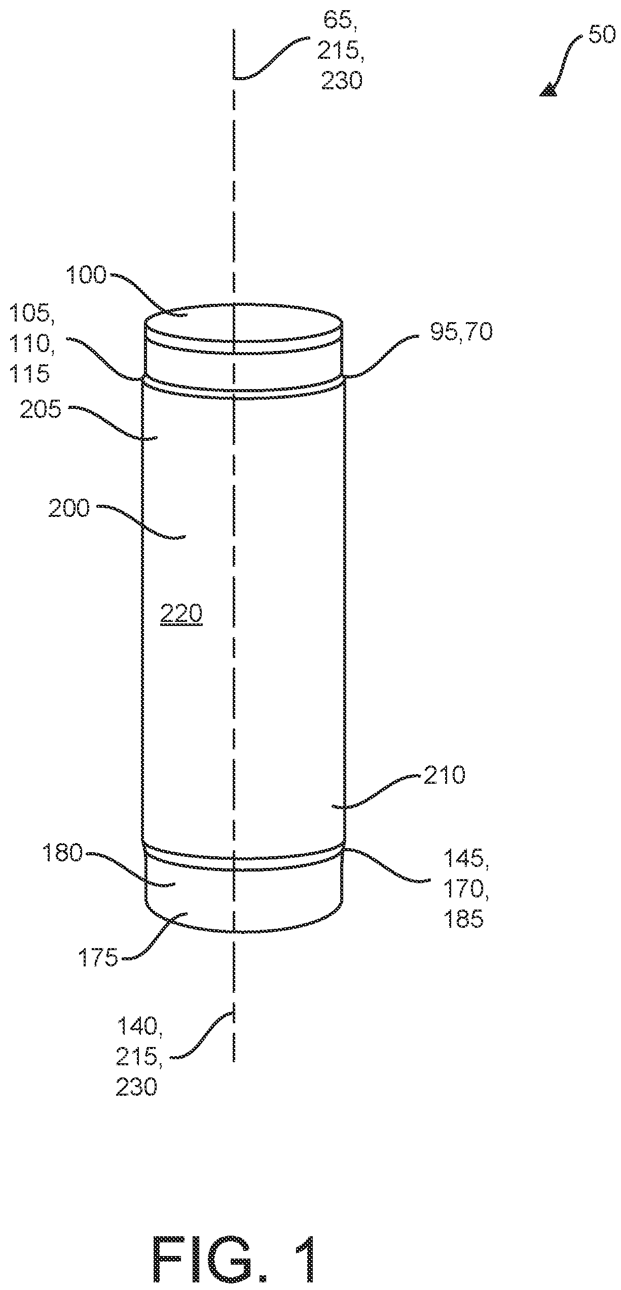 Patent US12139301 — Segmented shortwise container volume apparatus — Figure 1