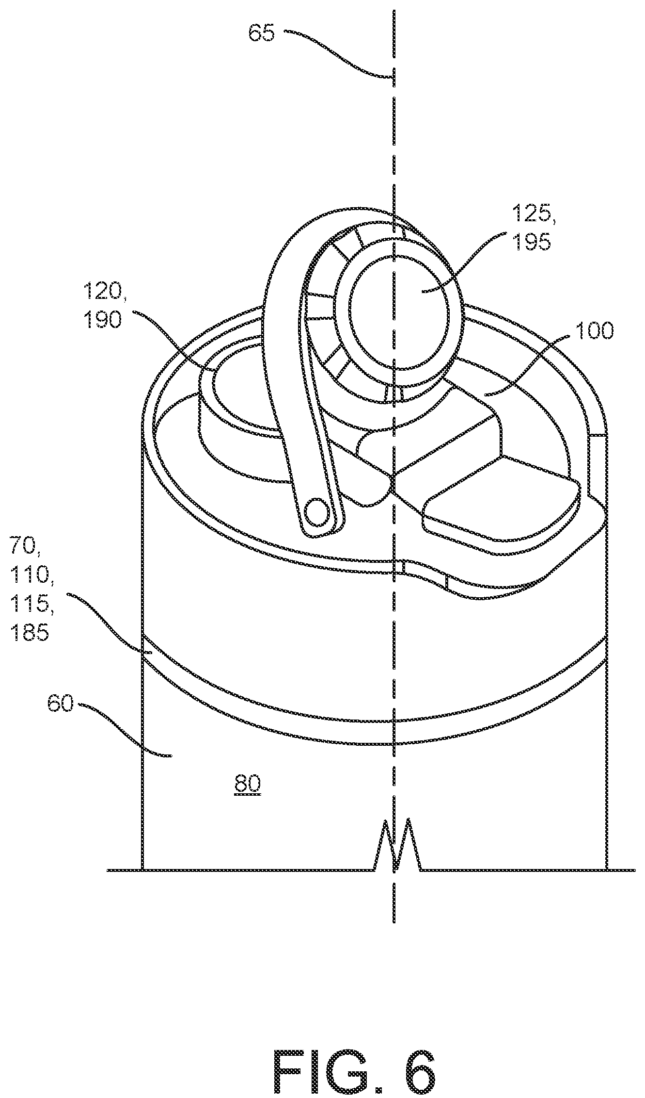 Patent US12139301 Figure 6 – Segmented shortwise container volume apparatus