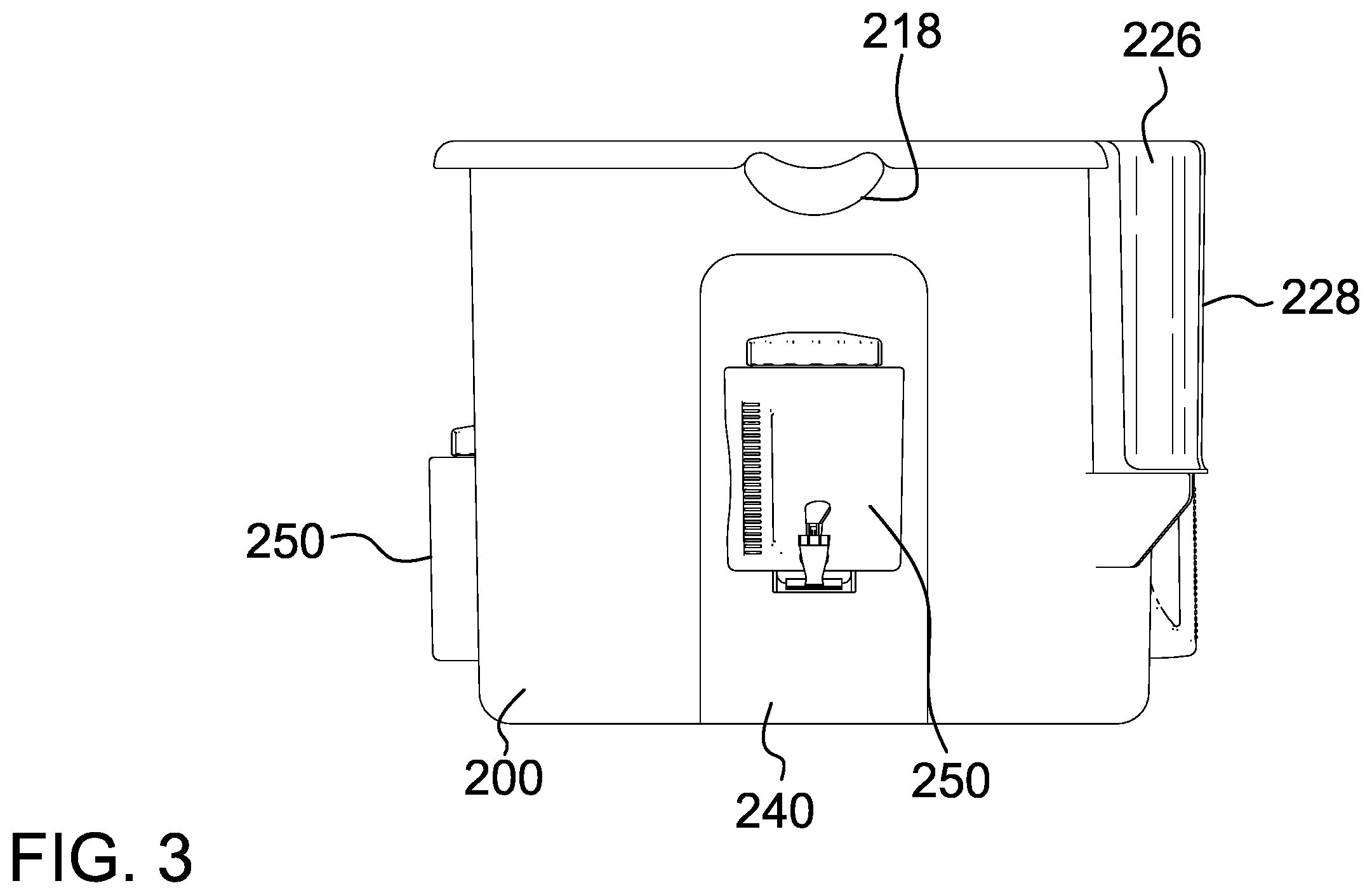 Patent US12139302 Figure 3 – Laundry basket