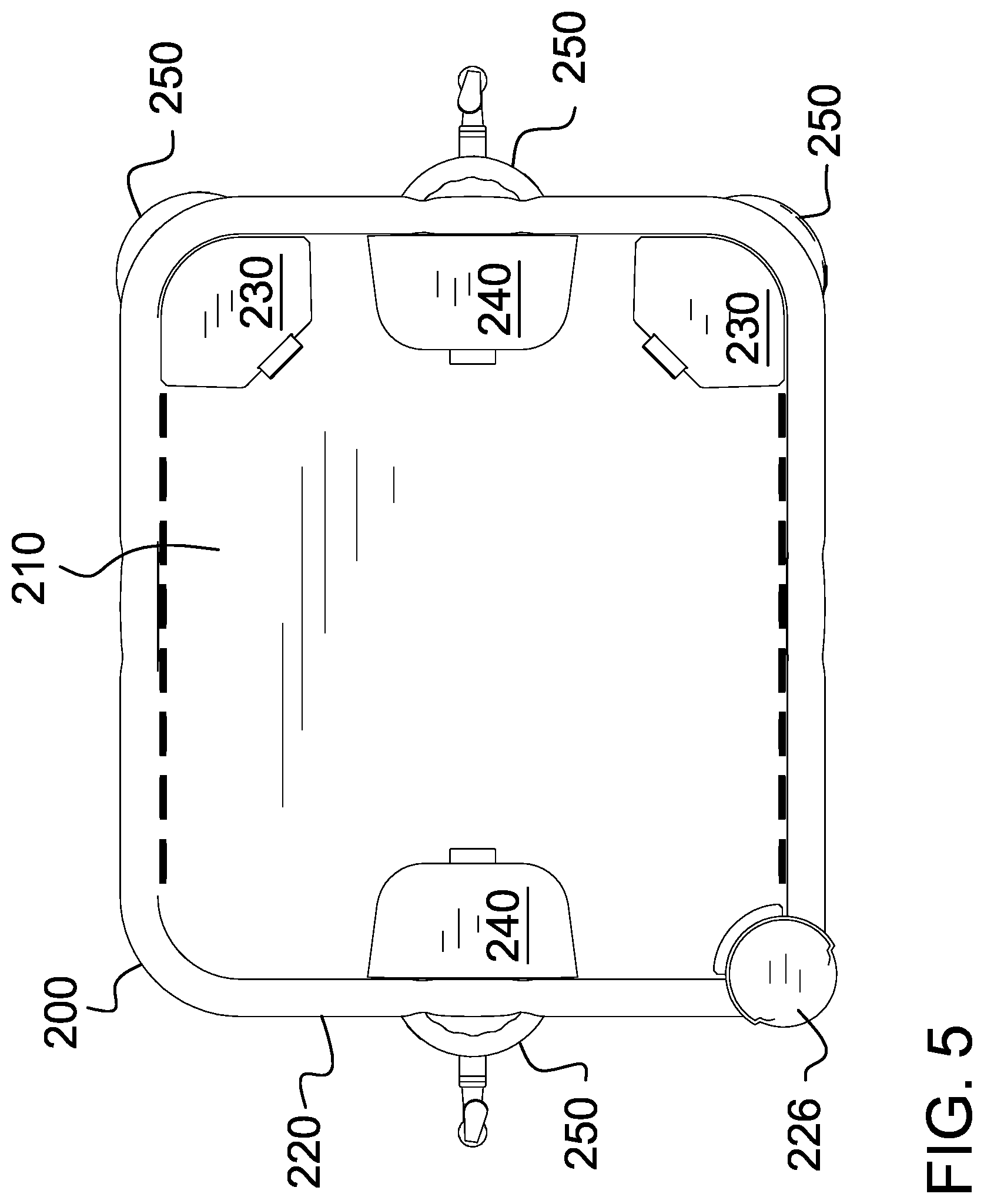 Patent US12139302 Figure 5 – Laundry basket
