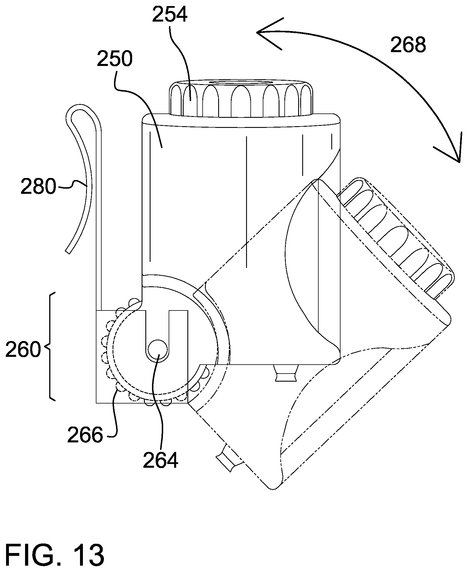 Patent US12139302 Figure 13 – Laundry basket