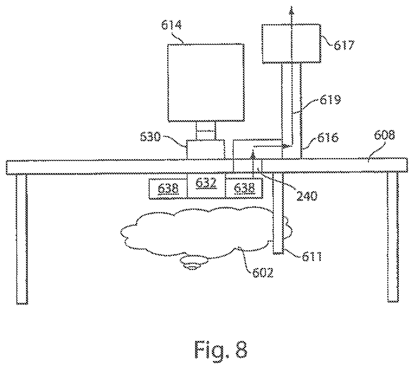 Patent US12139303 Figure 7 – Method of forming a collapsible bag using a mold and mandrel