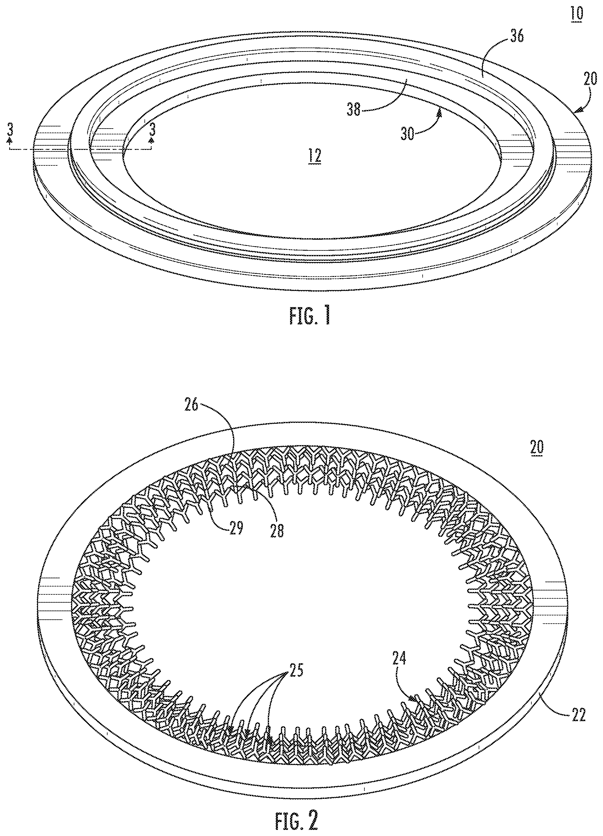 Patent US12139304 Figure 1 – Composite articles of lattice reinforced elastomers