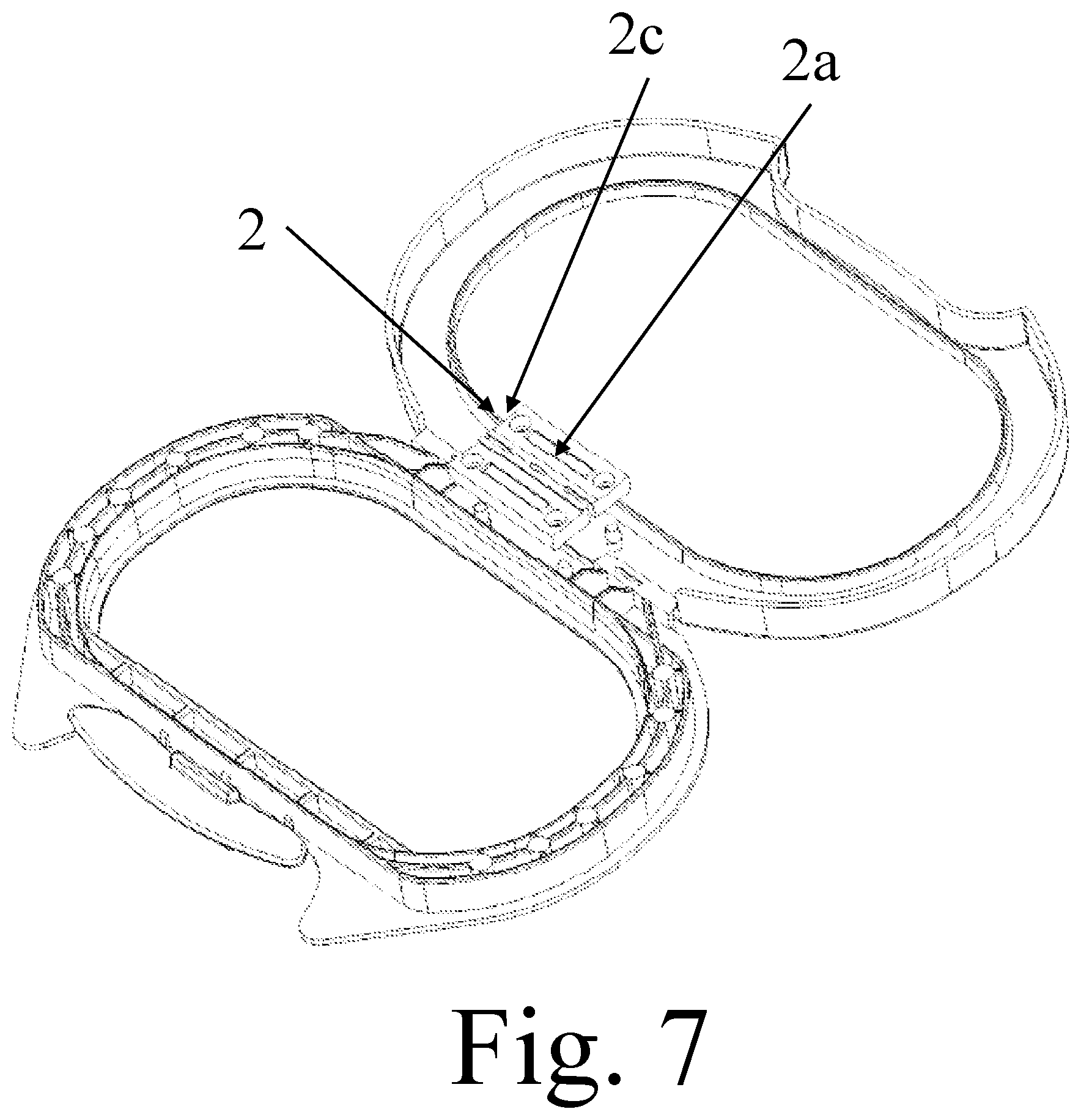 Patent US12139305 Figure 7 – Extruded spring strap for container and packaging applications