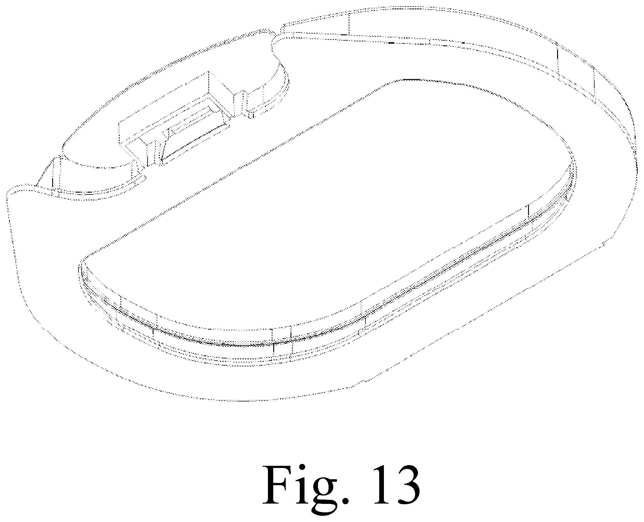 Patent US12139305 Figure 13 – Extruded spring strap for container and packaging applications