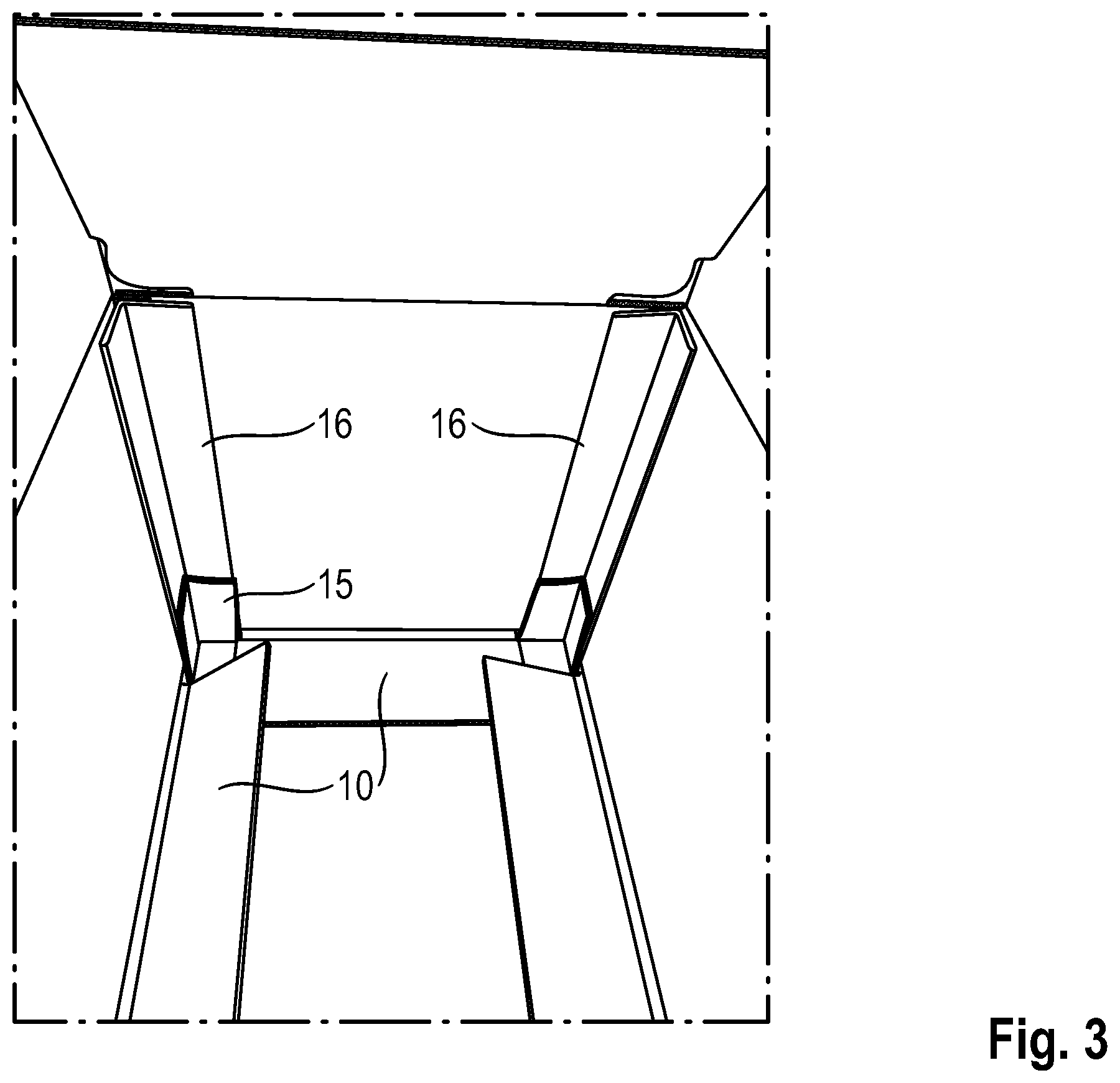 Patent US12139308 Figure 6 – Folding box