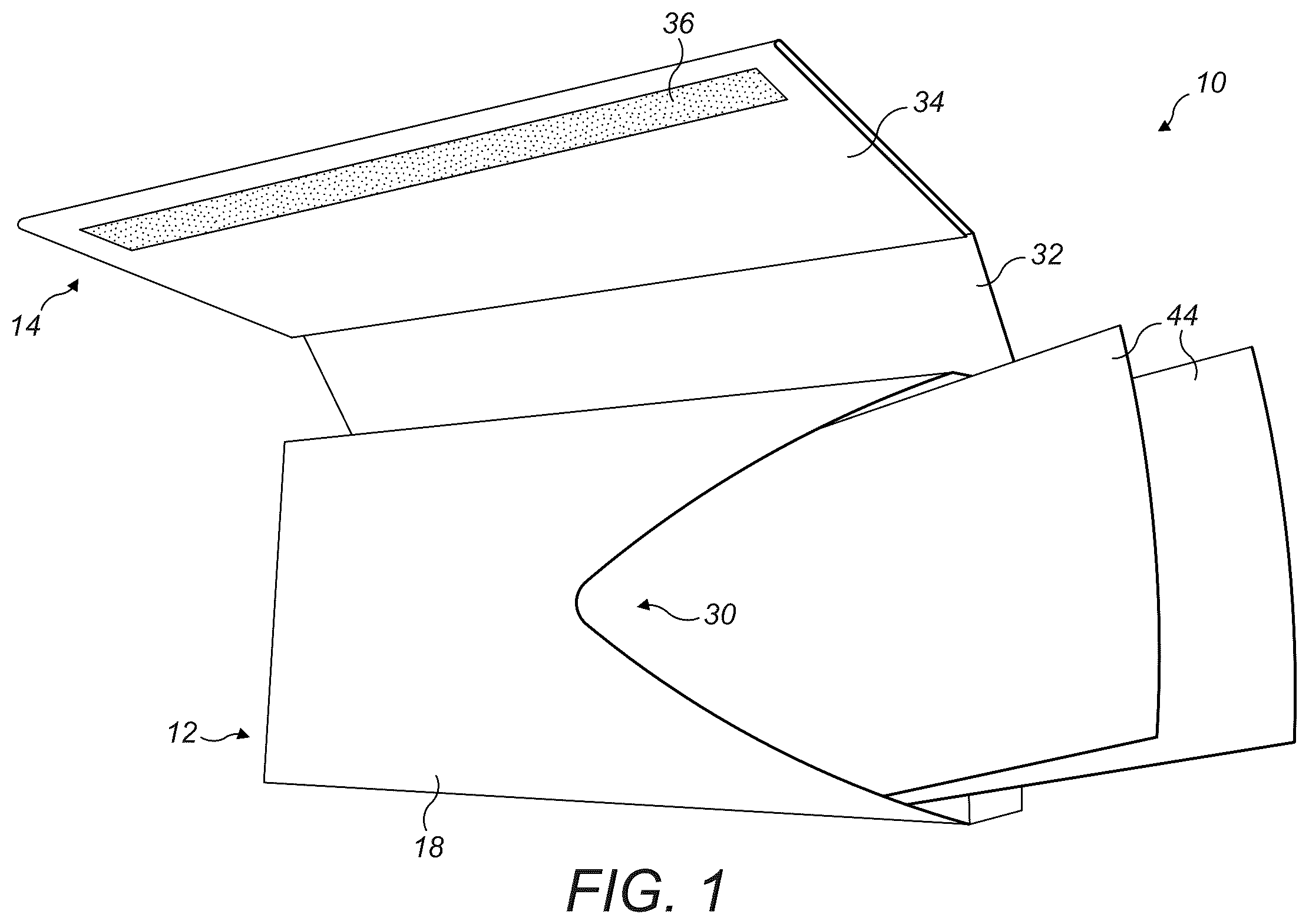 Patent US12139309 Figure 1 – Method of making blank