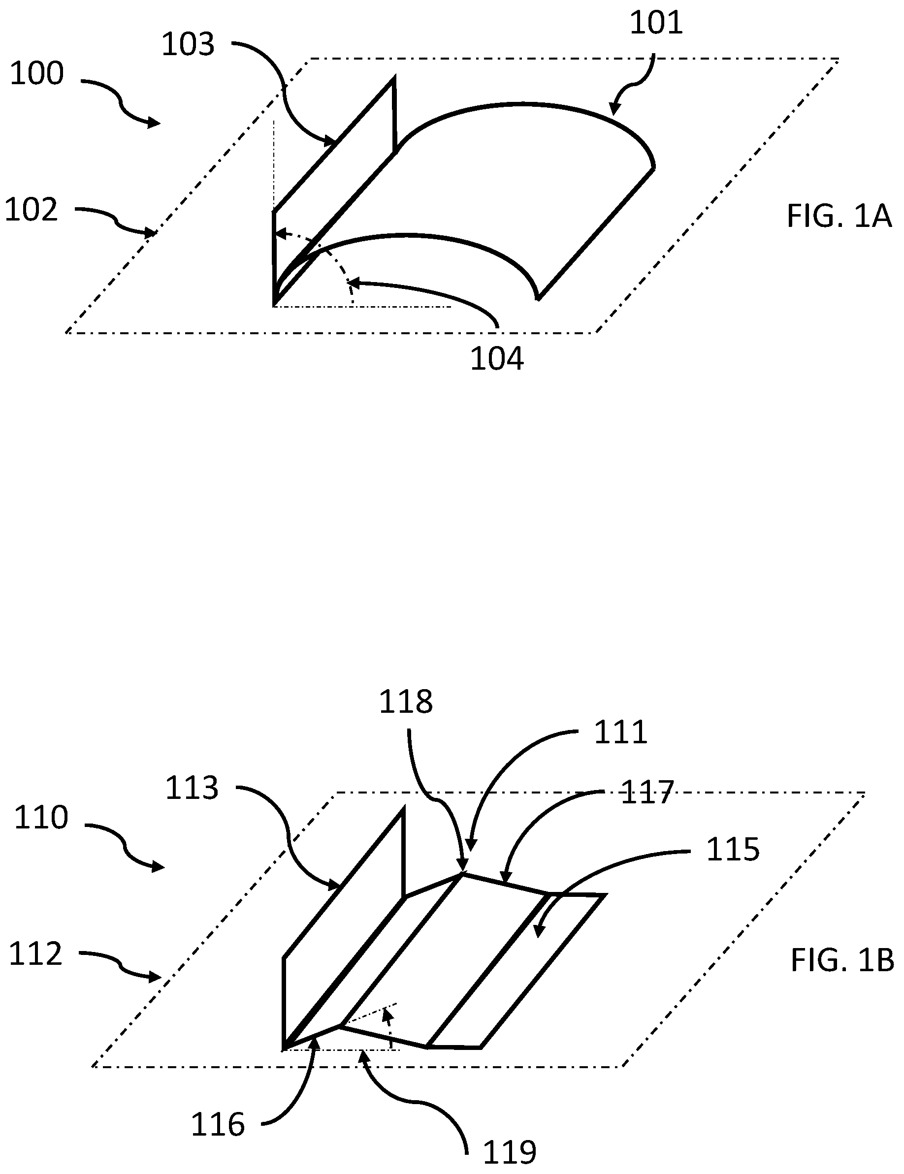 Patent US12139311 Figure 1 – Cardboard support element