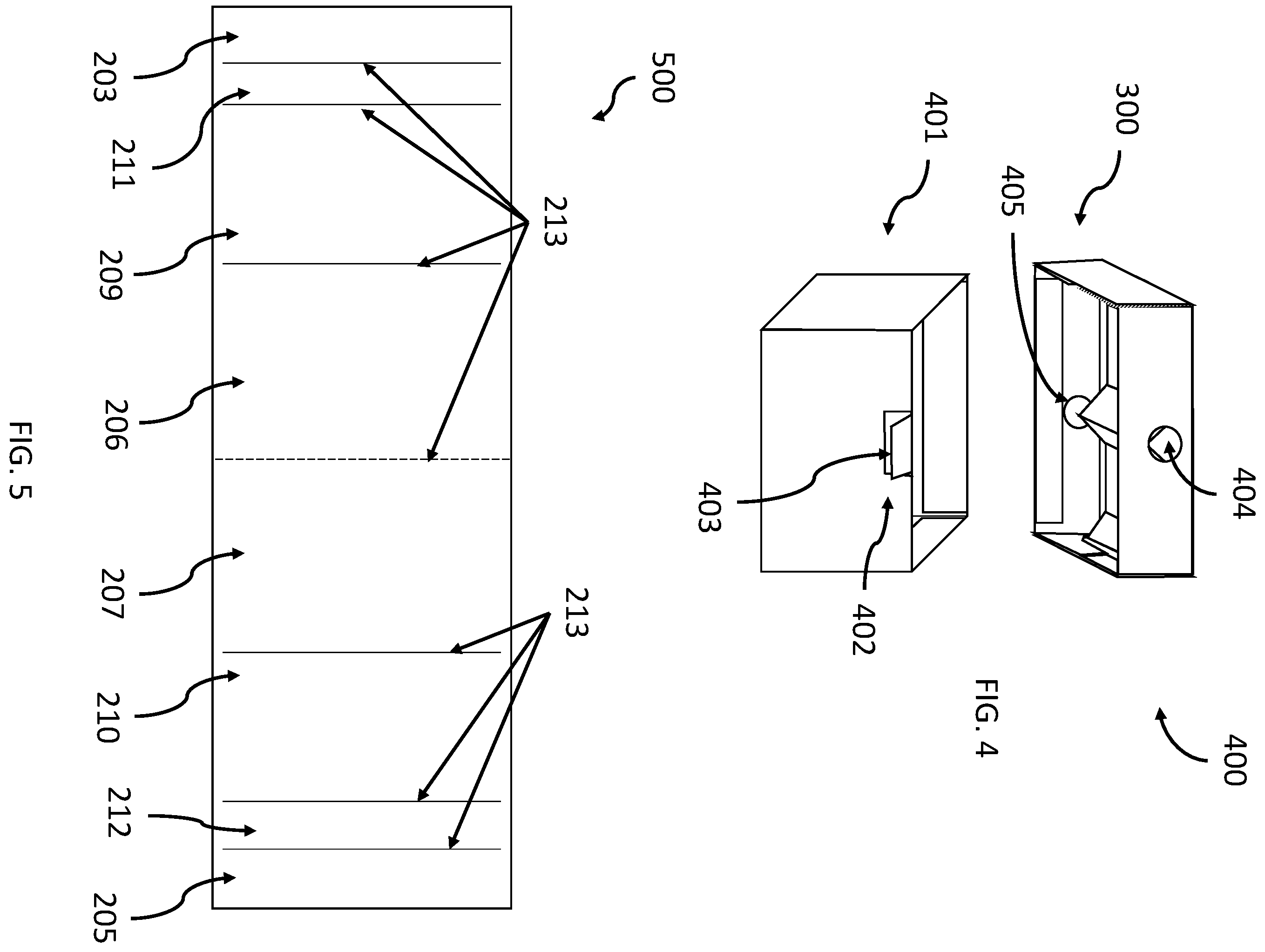 Patent US12139311 Figure 4 – Cardboard support element