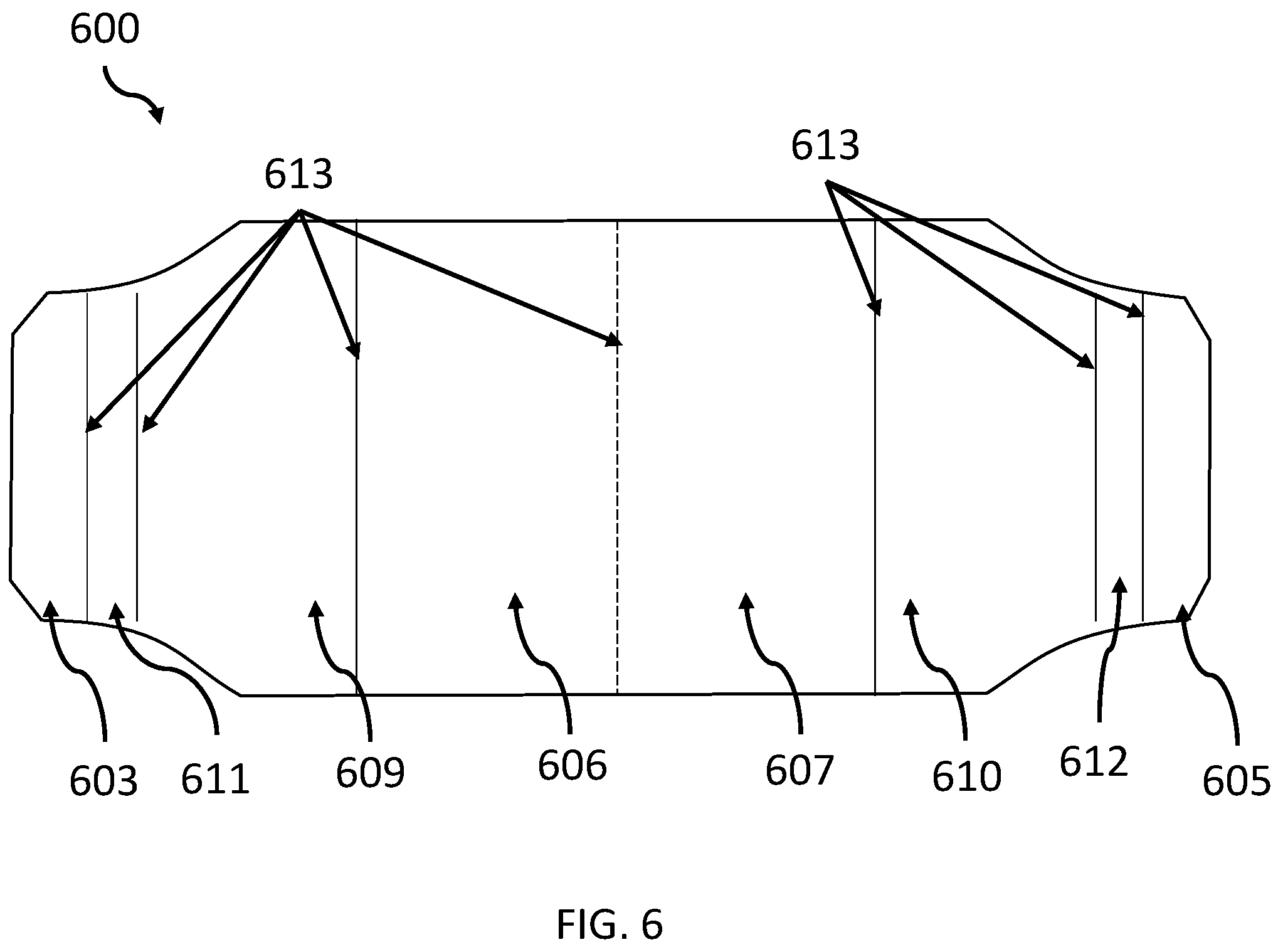 Patent US12139311 Figure 5 – Cardboard support element