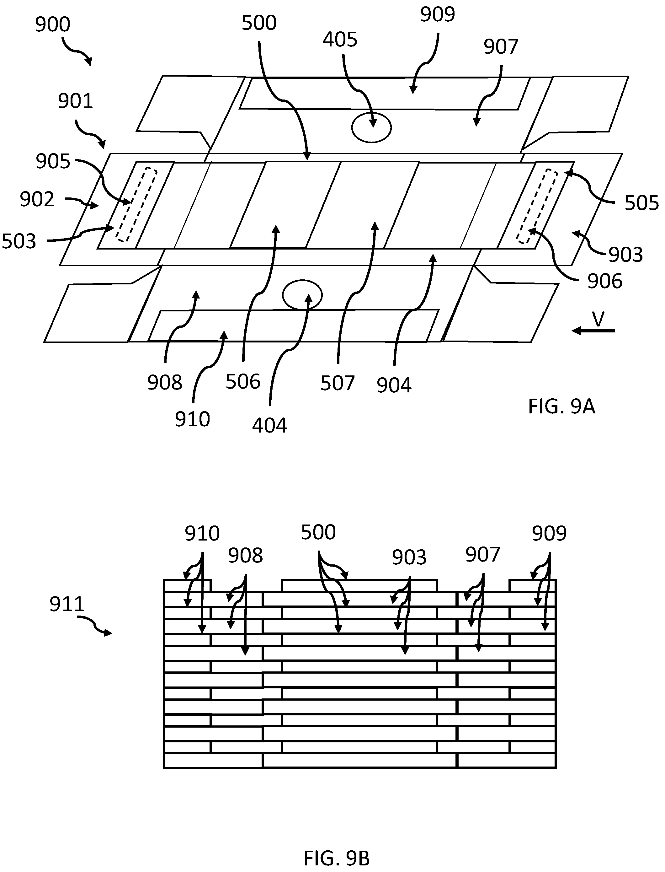 Patent US12139311 Figure 7 – Cardboard support element