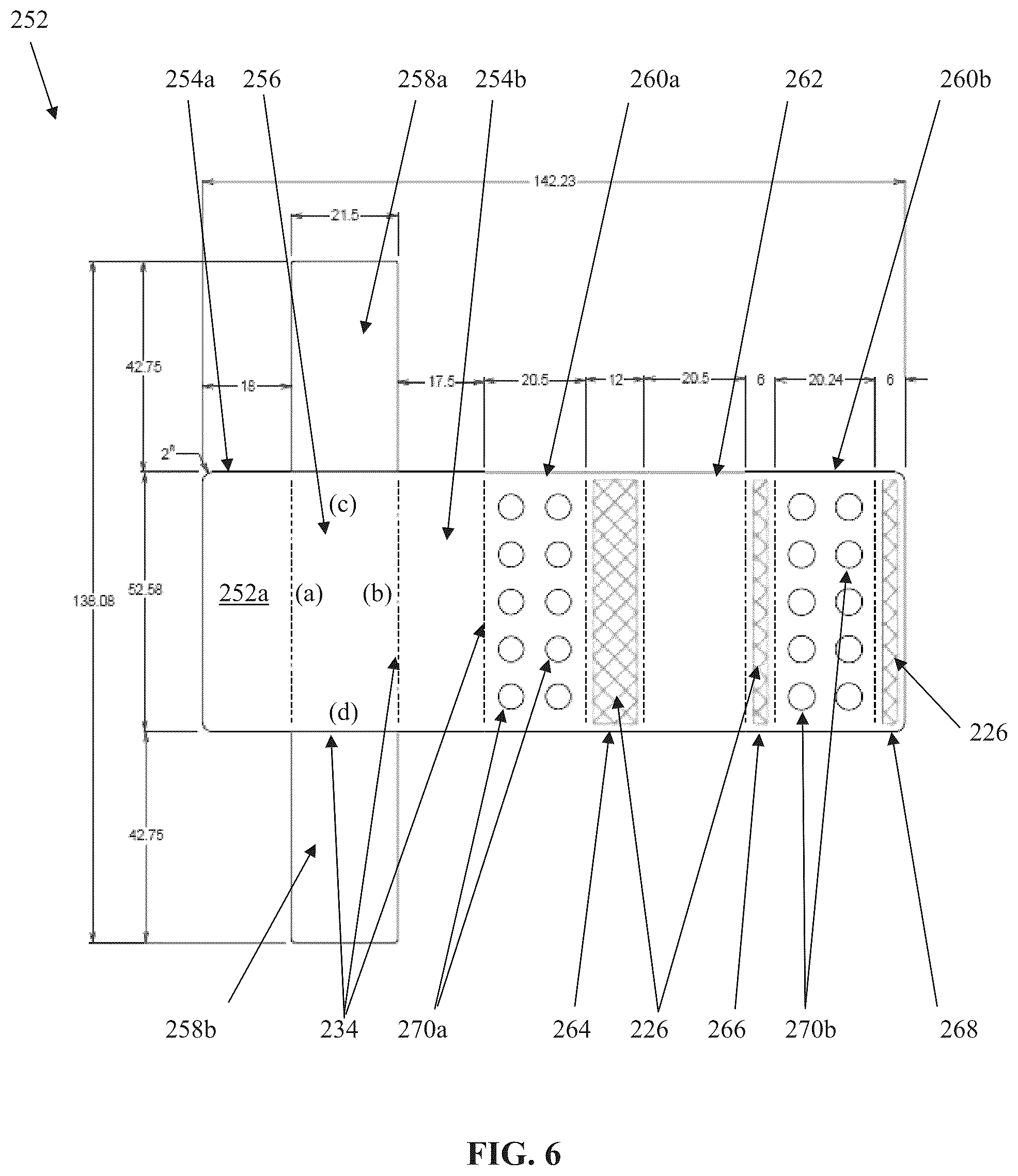 Patent US12139312 Figure 6 – Packaging for an aerosol delivery device and consumable components