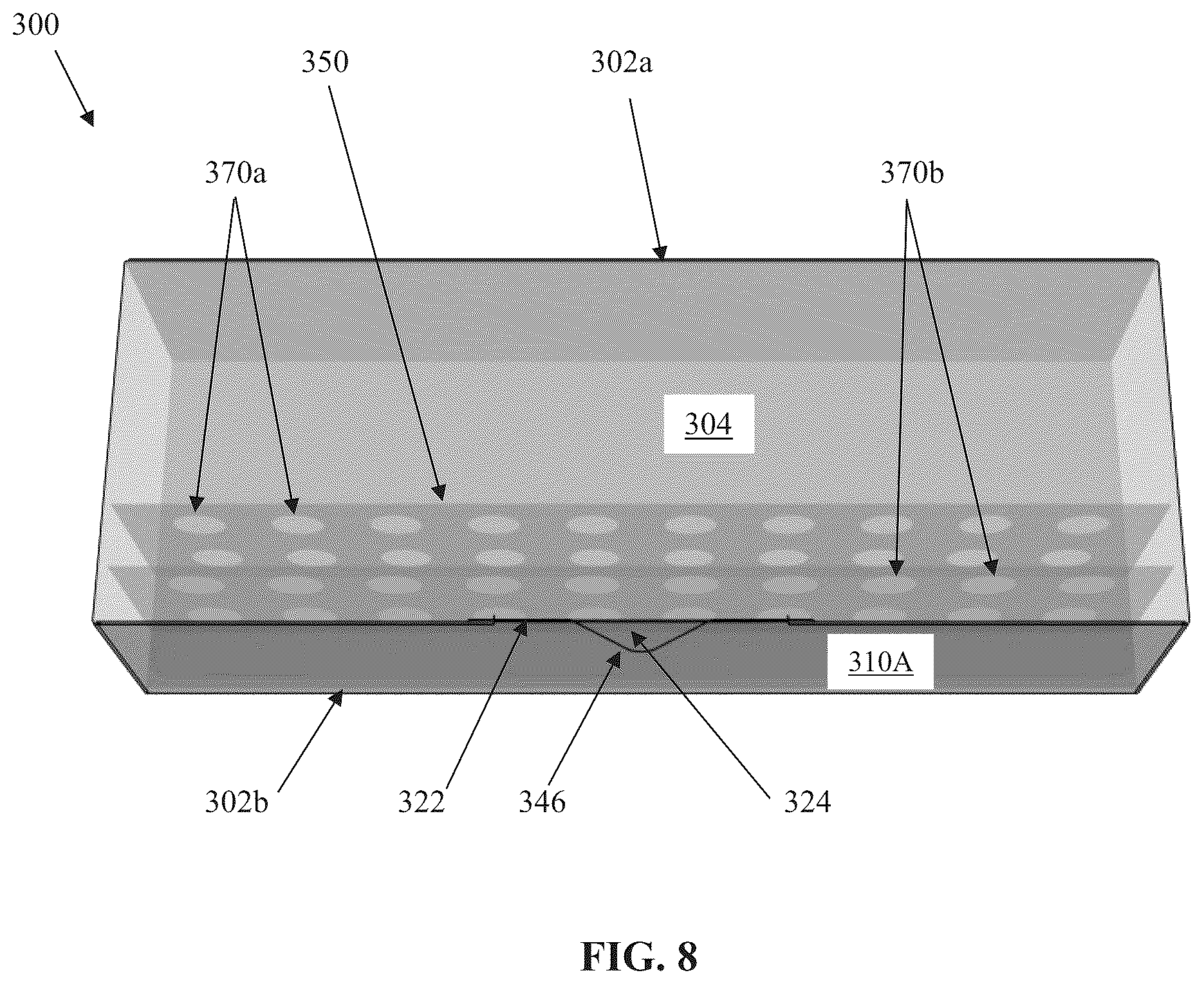 Patent US12139312 Figure 8 – Packaging for an aerosol delivery device and consumable components
