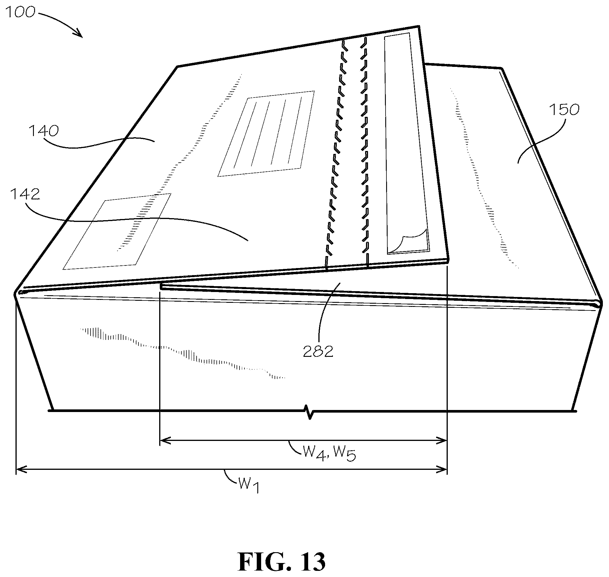 Patent US12139313 Figure 10 – Dual use box