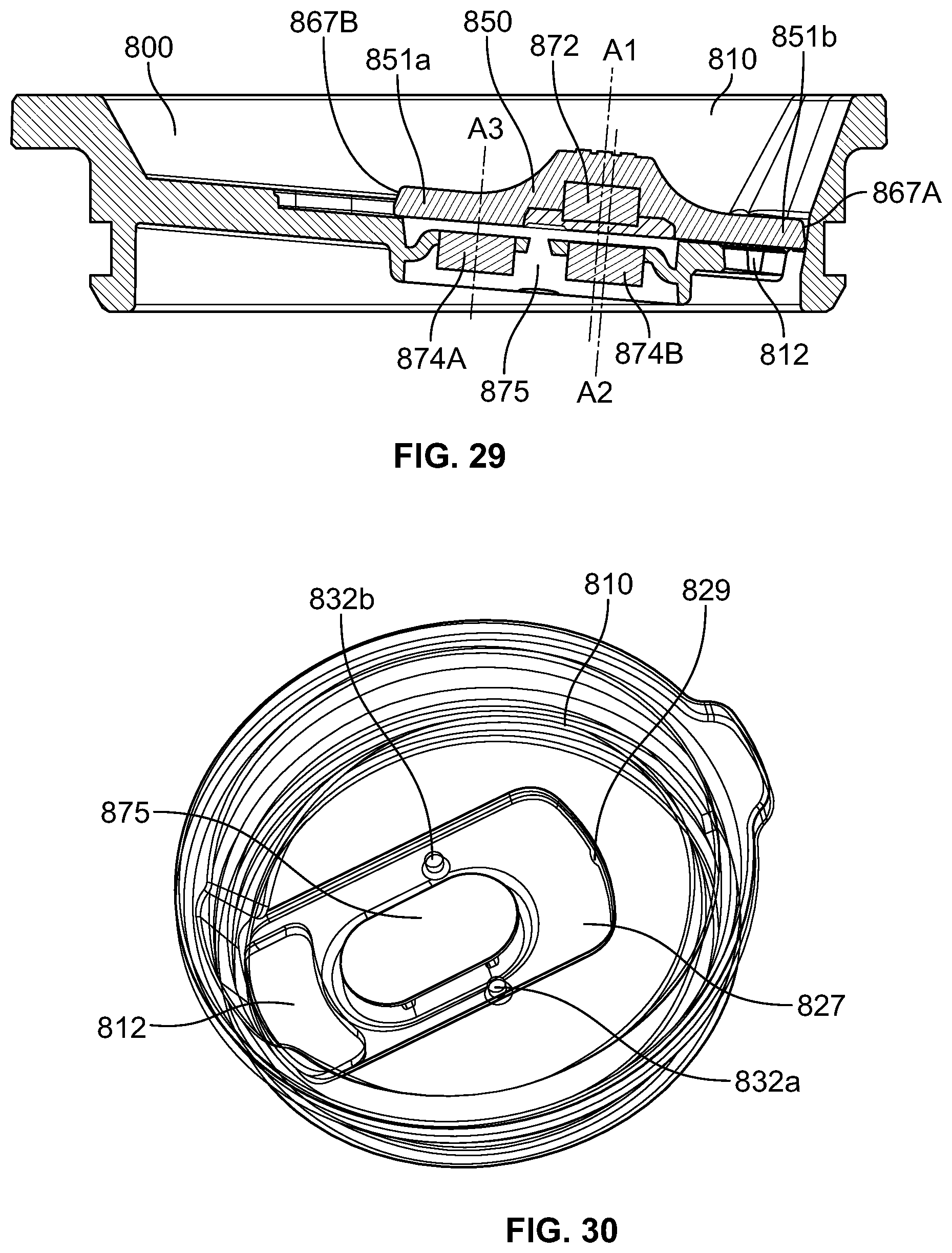 Patent US12139316 Figure 17 – Closure and lid and method of forming closure and lid