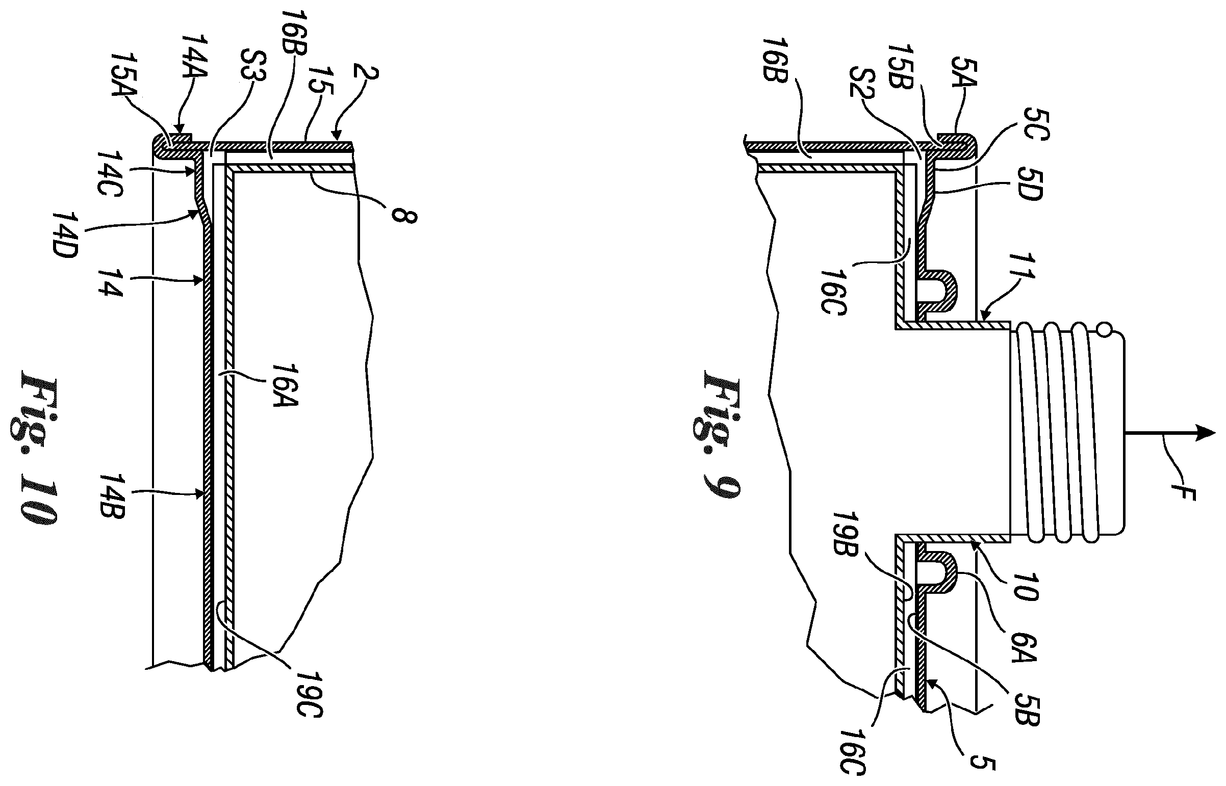 Patent US12139318 Figure 8 – Container for liquid food substances, in particular alcoholic beverages