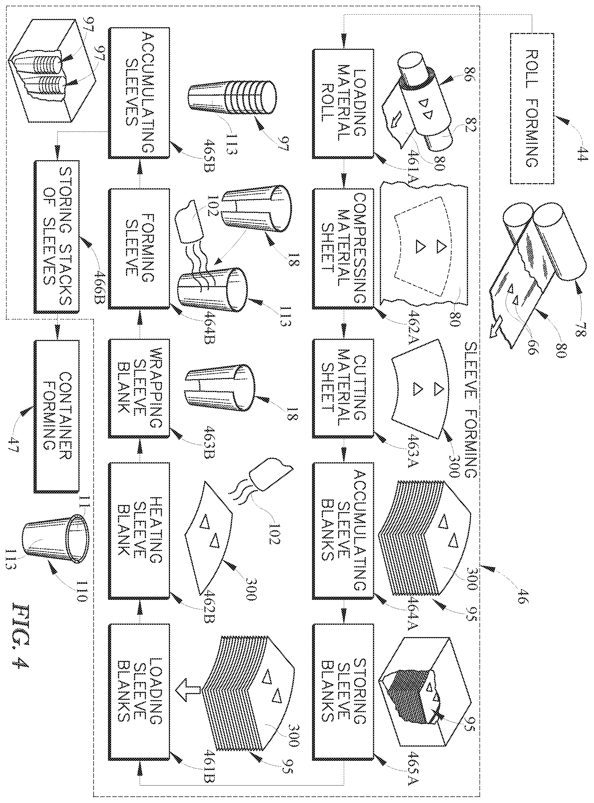 Patent US12139319 Figure 4 – Insulated container