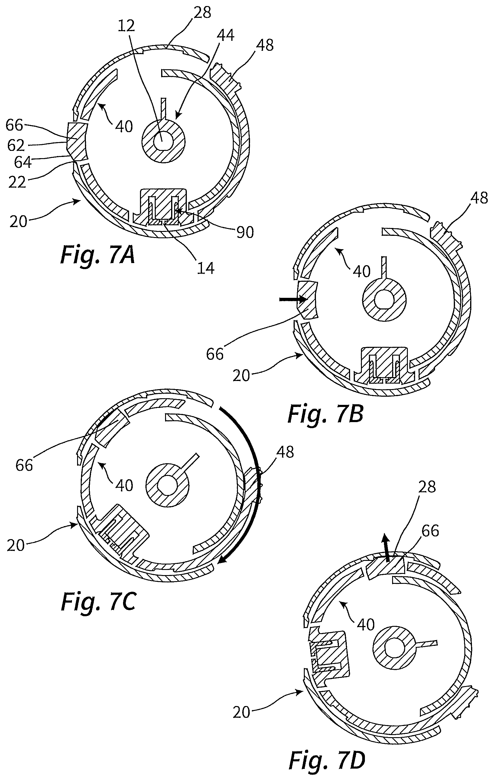 Patent US12139320 Figure 4 – Spray head, and dispenser having such a spray head