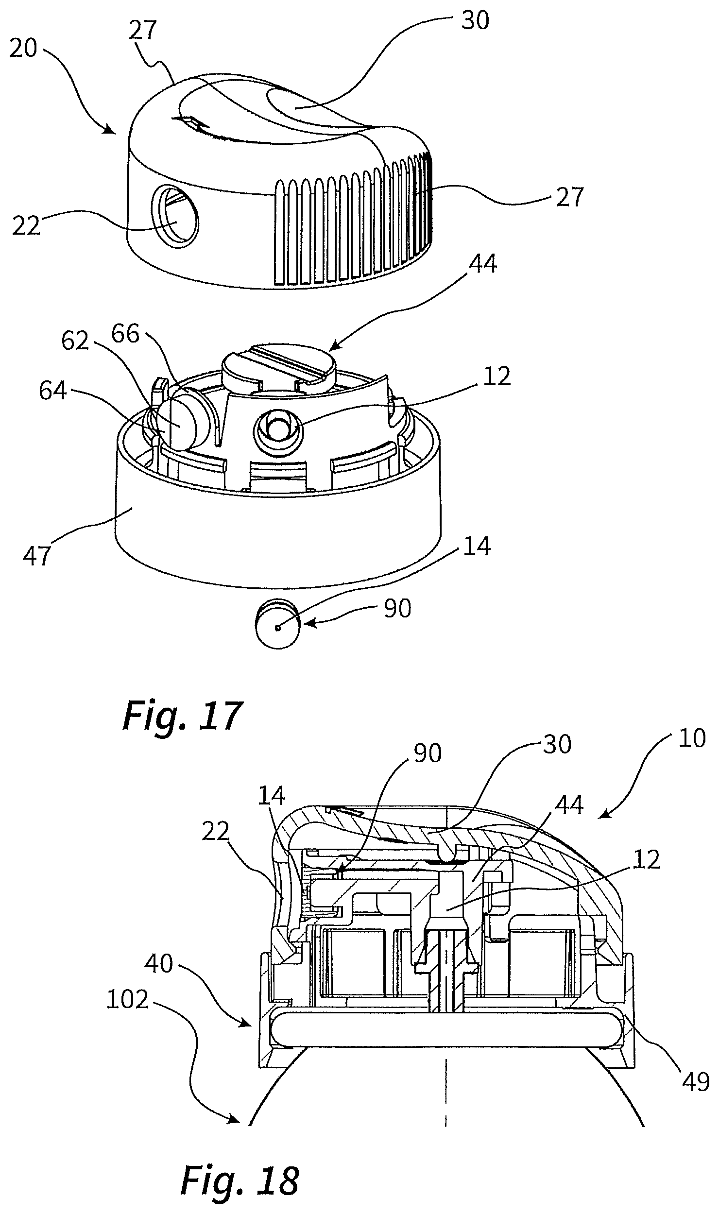 Patent US12139320 Figure 9 – Spray head, and dispenser having such a spray head