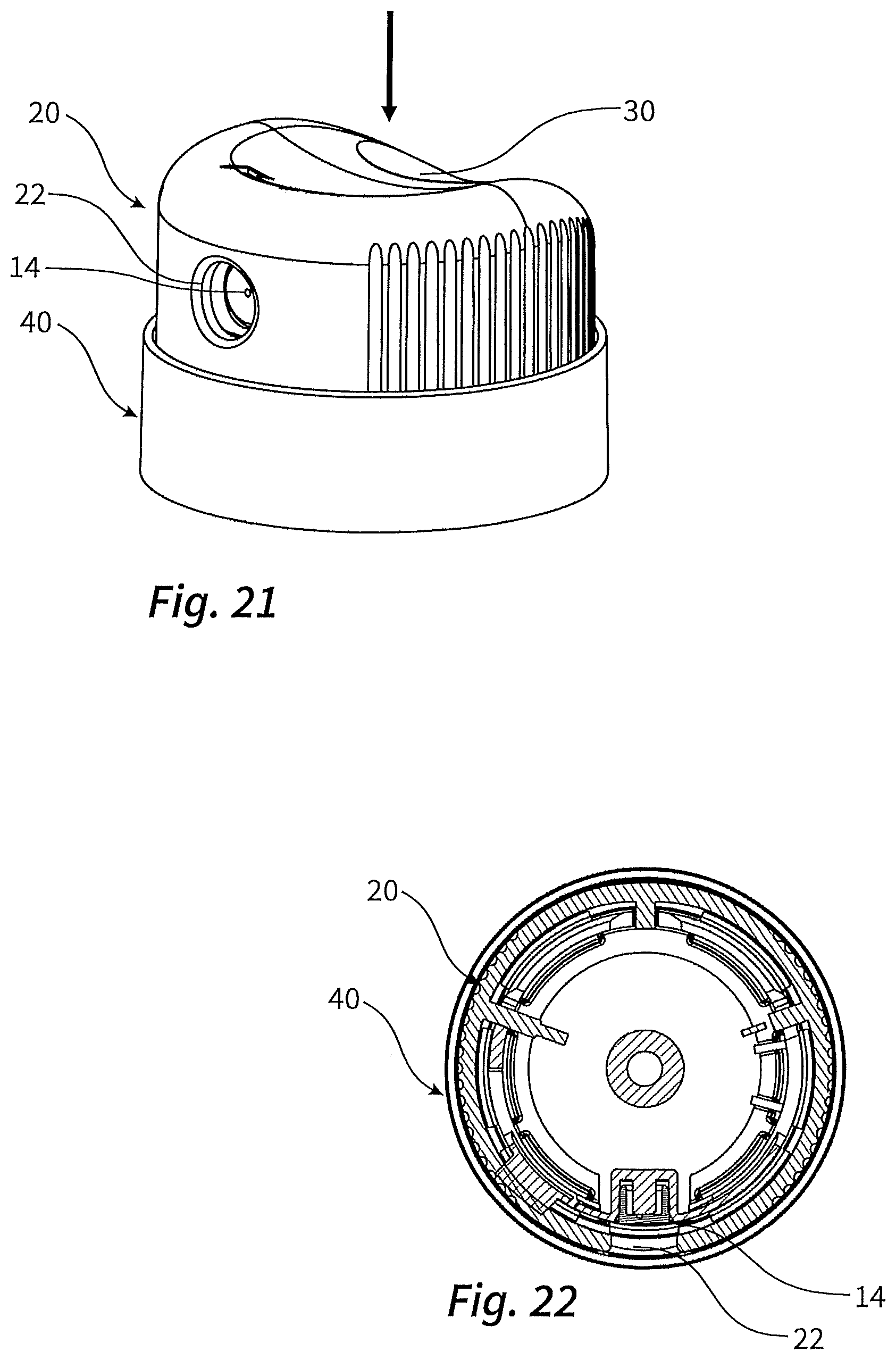 Patent US12139320 Figure 11 – Spray head, and dispenser having such a spray head