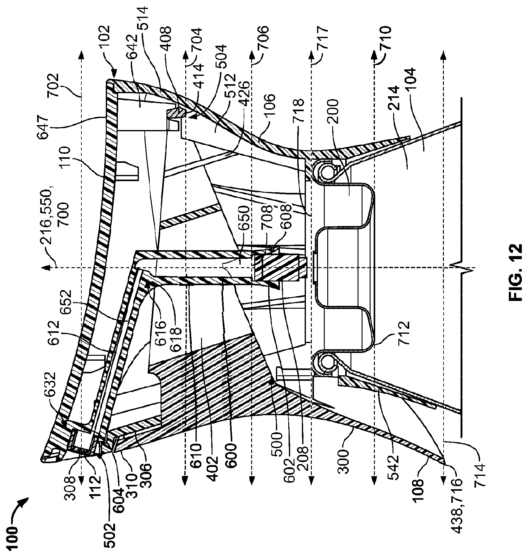 Patent US12139321 Figure 8 – Dispensing systems