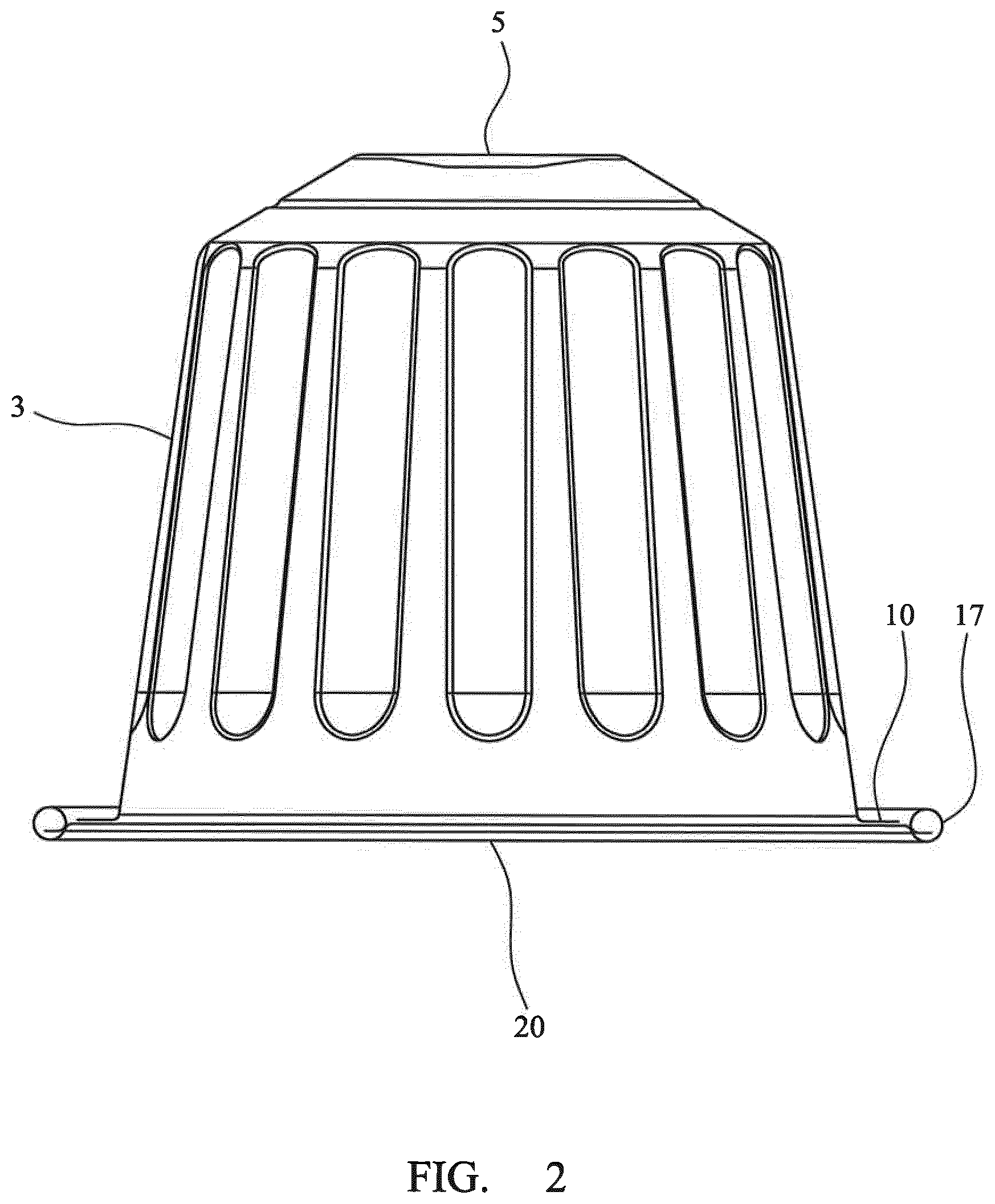 Patent US12139322 Figure 2 – Beverage capsule