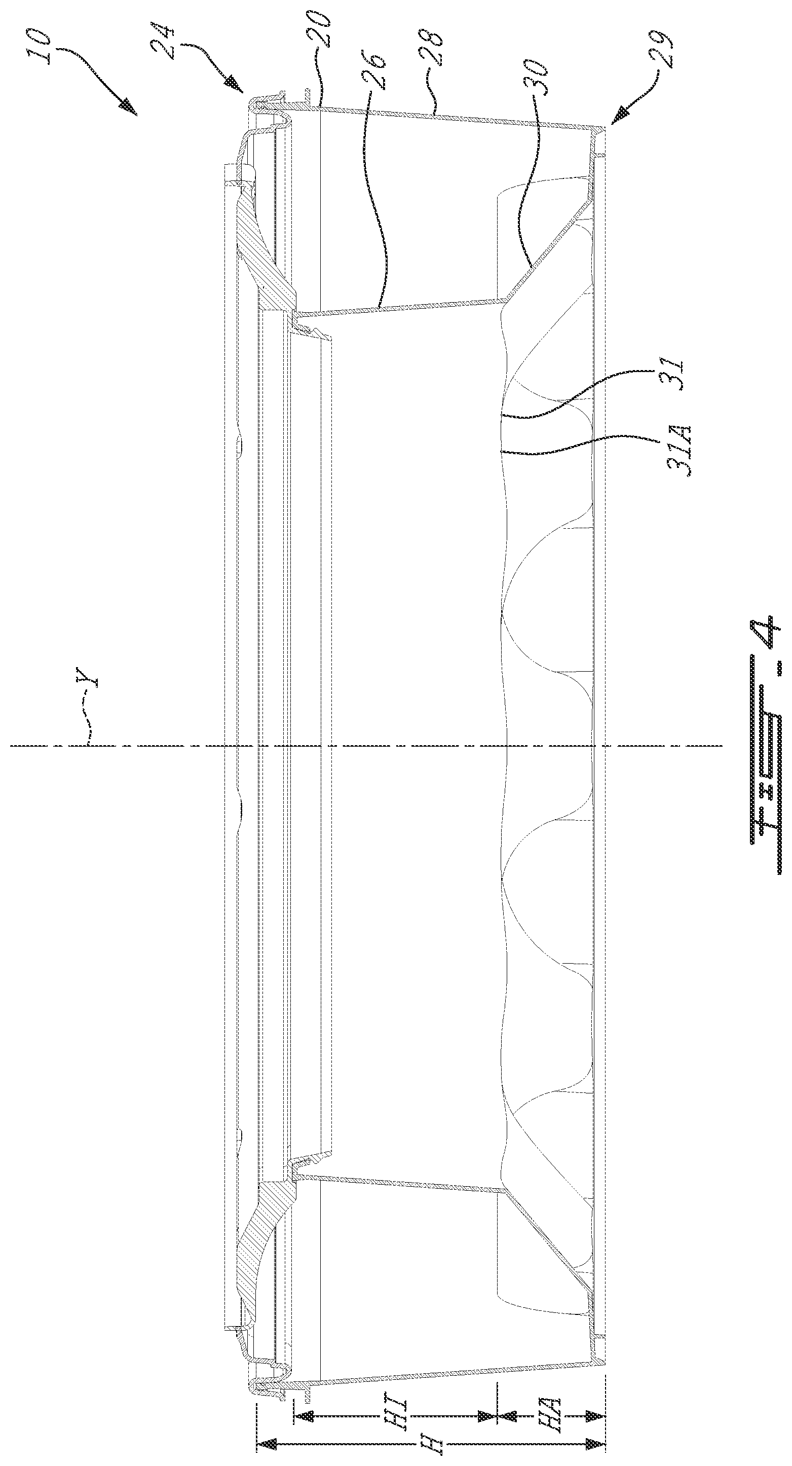 Patent US12139325 Figure 4 – Film-dispensing cassette for waste-disposal systems