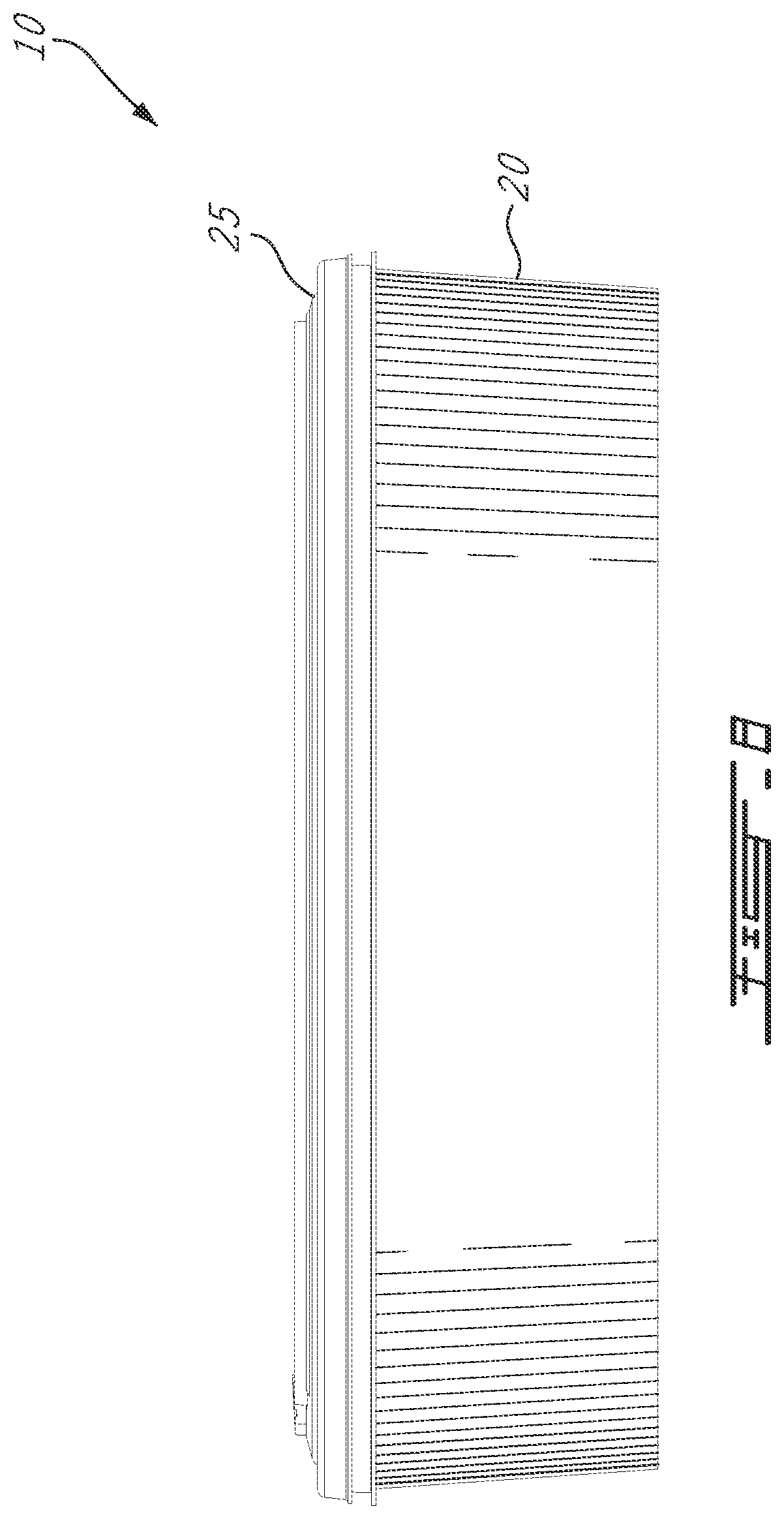 Patent US12139325 Figure 8 – Film-dispensing cassette for waste-disposal systems