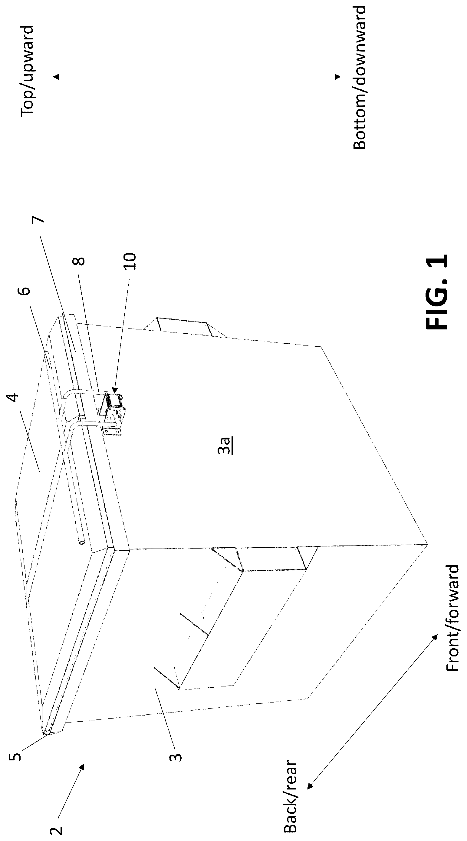 Patent US12139327 Figure 1 – Locking device and methods