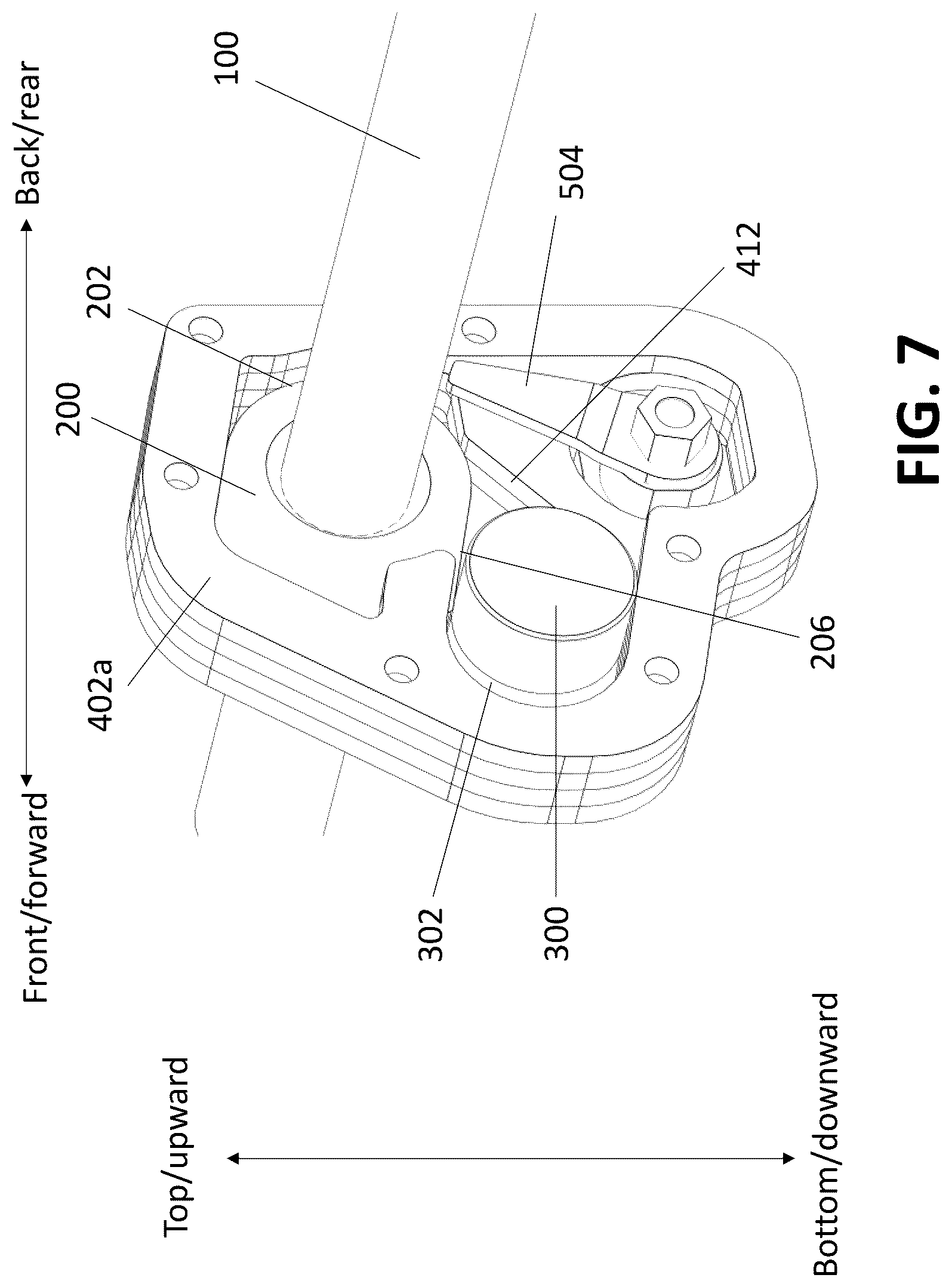 Patent US12139327 Figure 7 – Locking device and methods