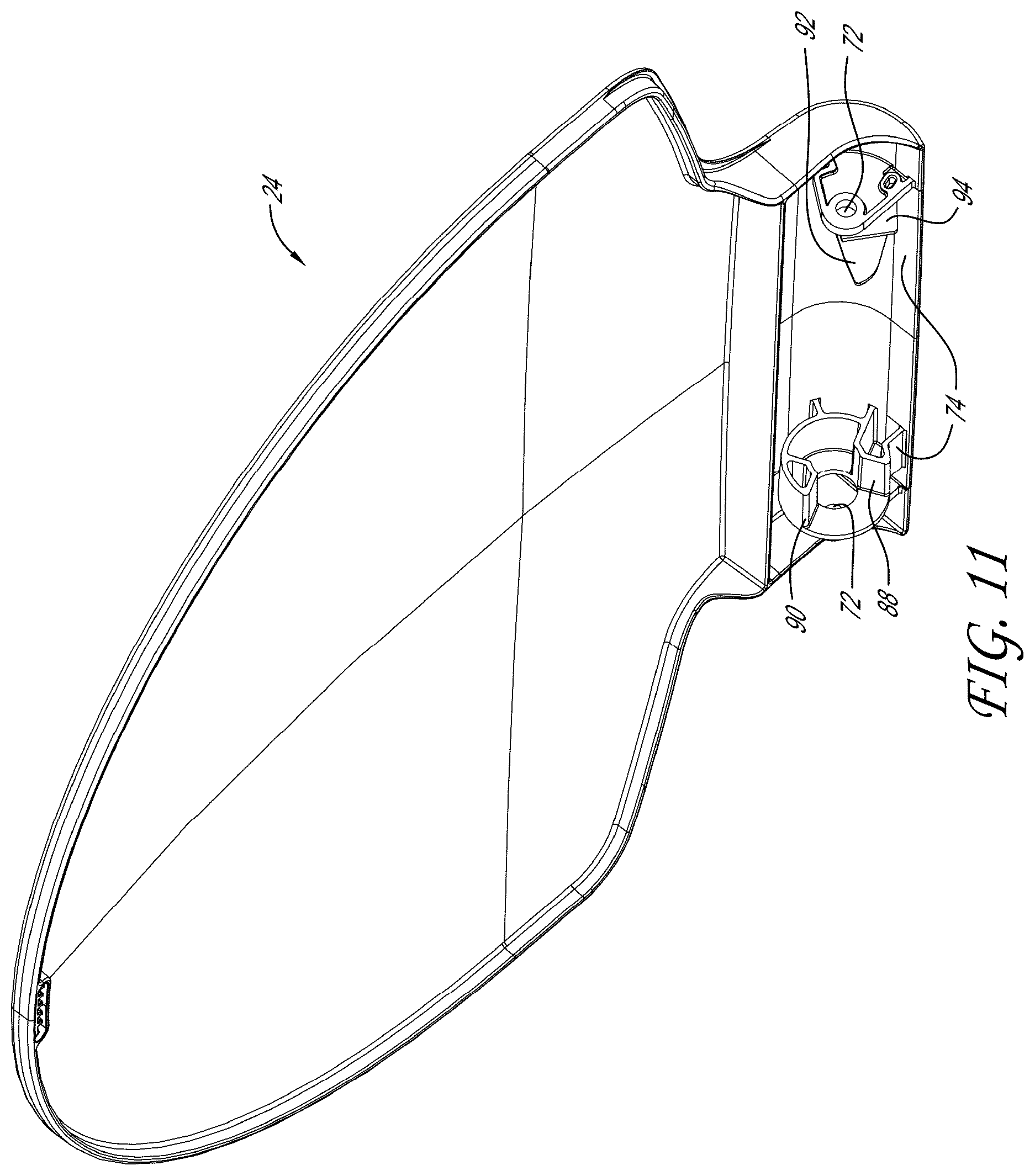 Patent US12139328 Figure 11 – Ultrasonic sensing trash can