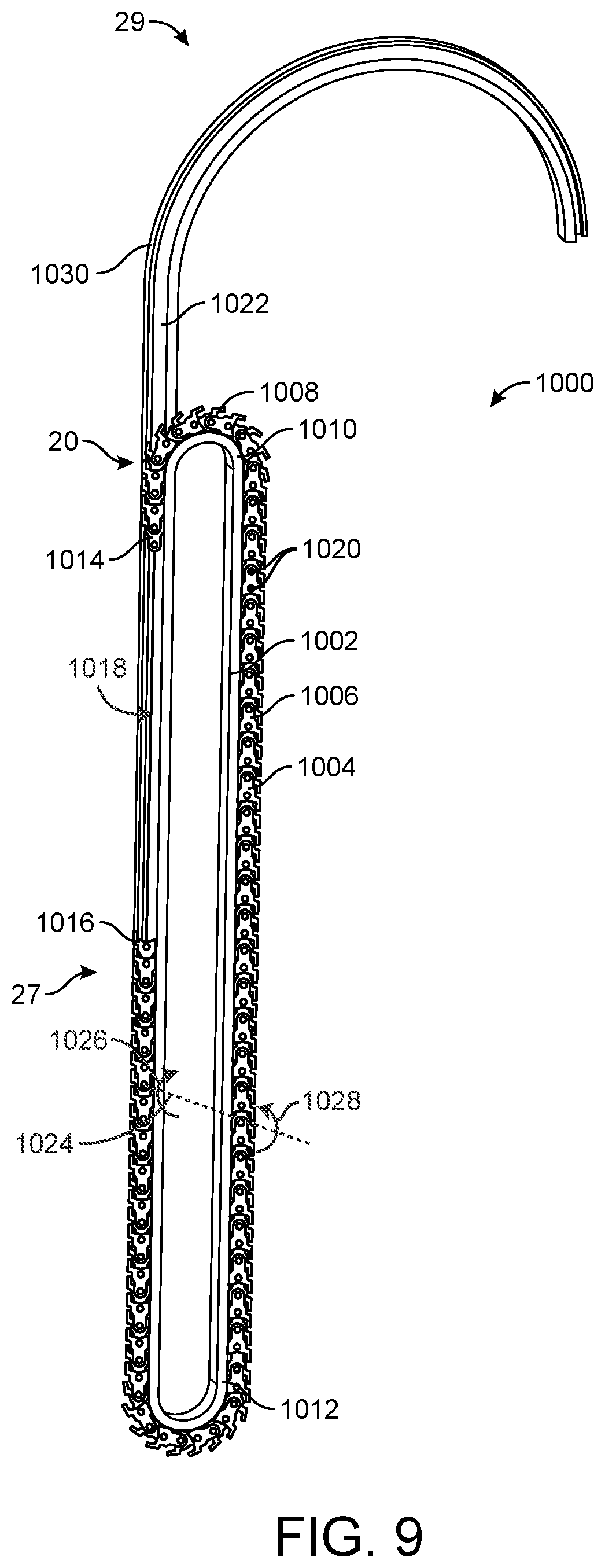 Patent US12139329 Figure 7 – Refuse vehicle with electric lift