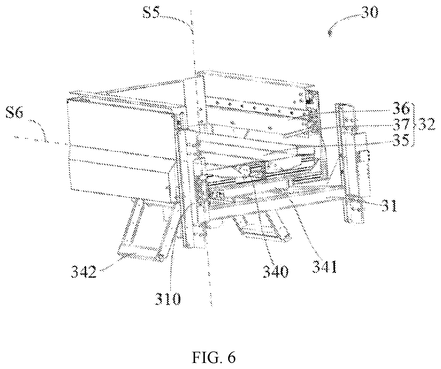 Patent US12139335 Figure 5 – Handling robot