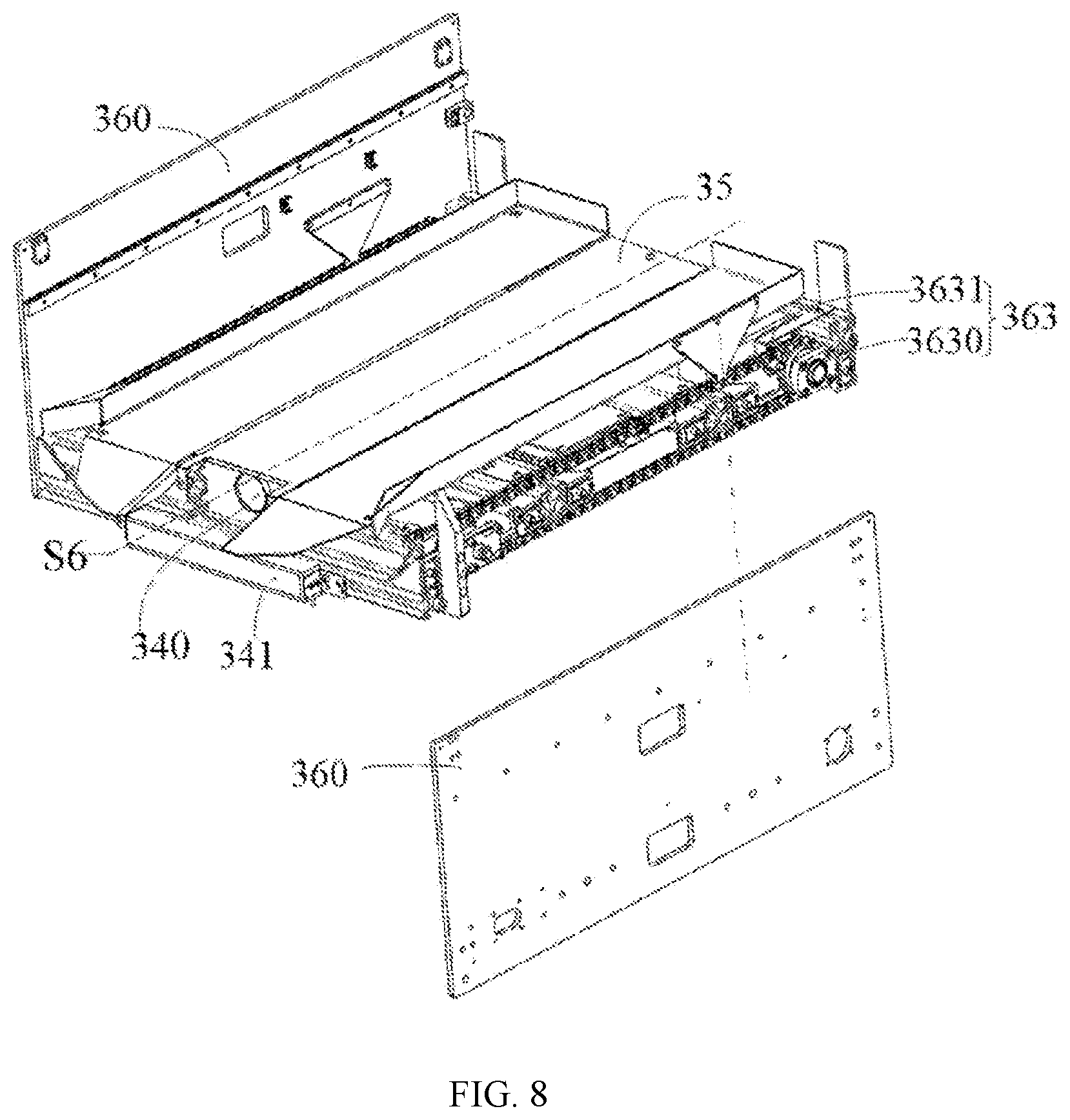 Patent US12139335 Figure 7 – Handling robot