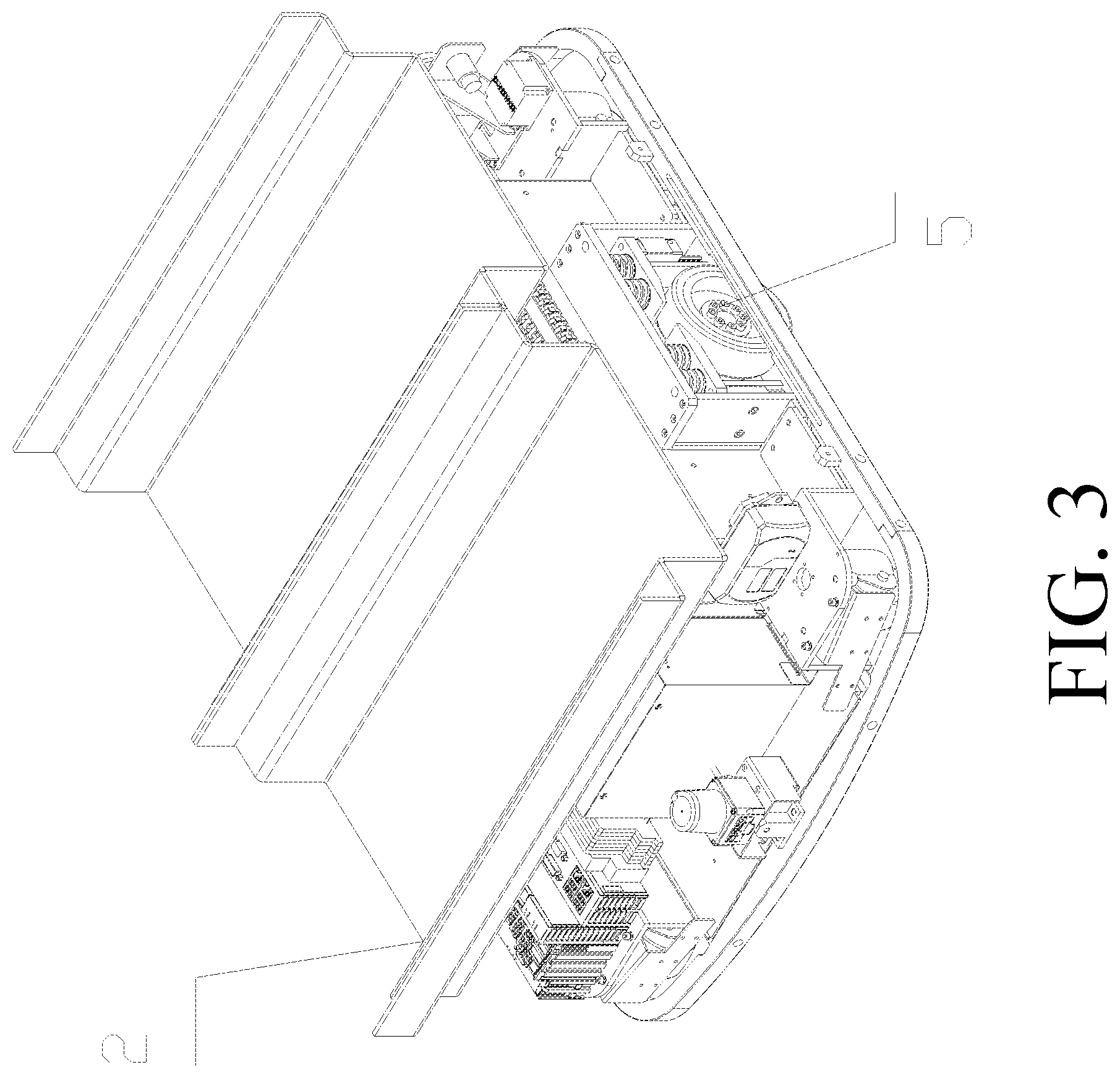 Patent US12139338 Figure 3 – Article transportation system