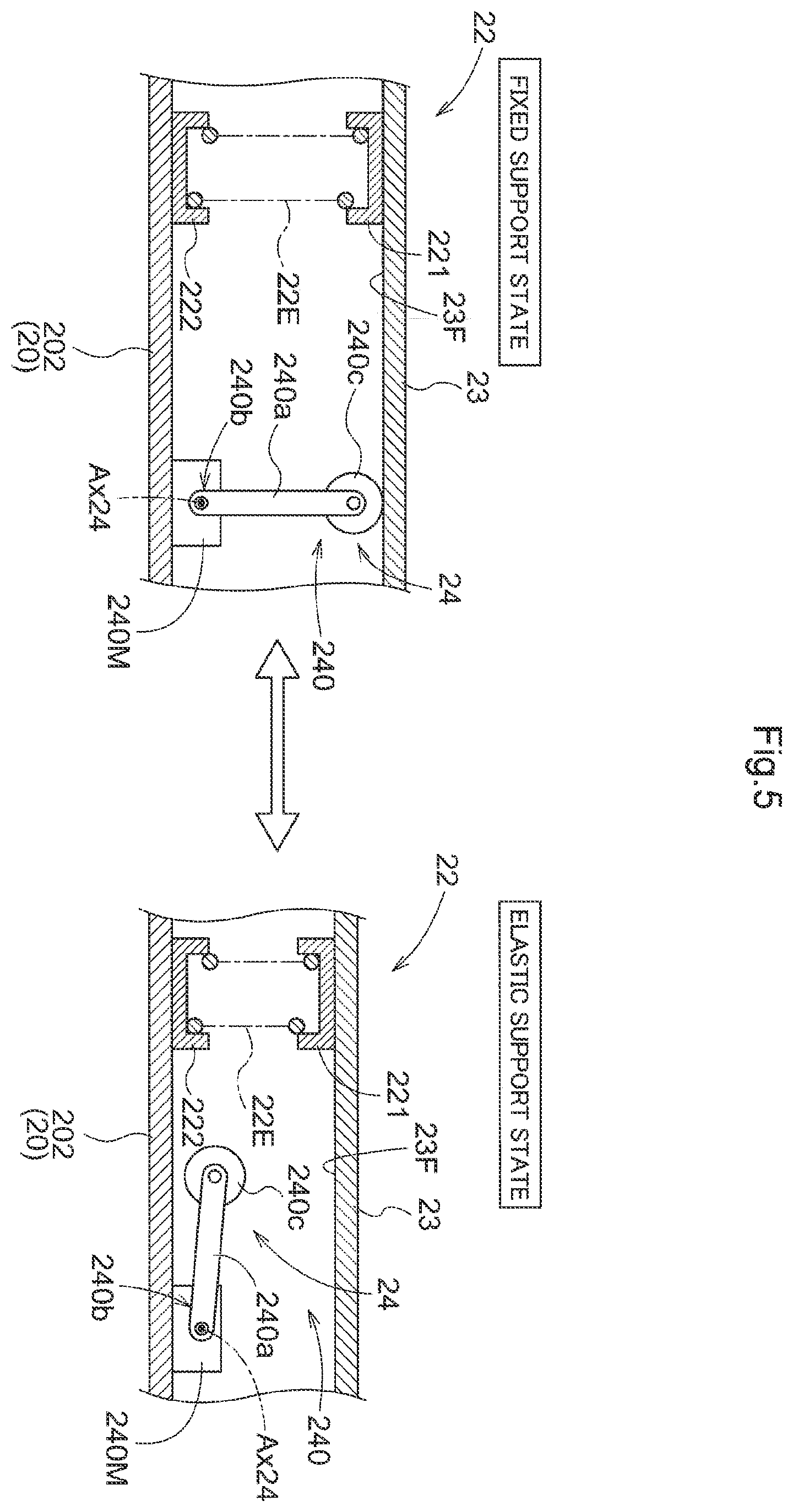 Patent US12139342 Figure 4 – Article transport vehicle