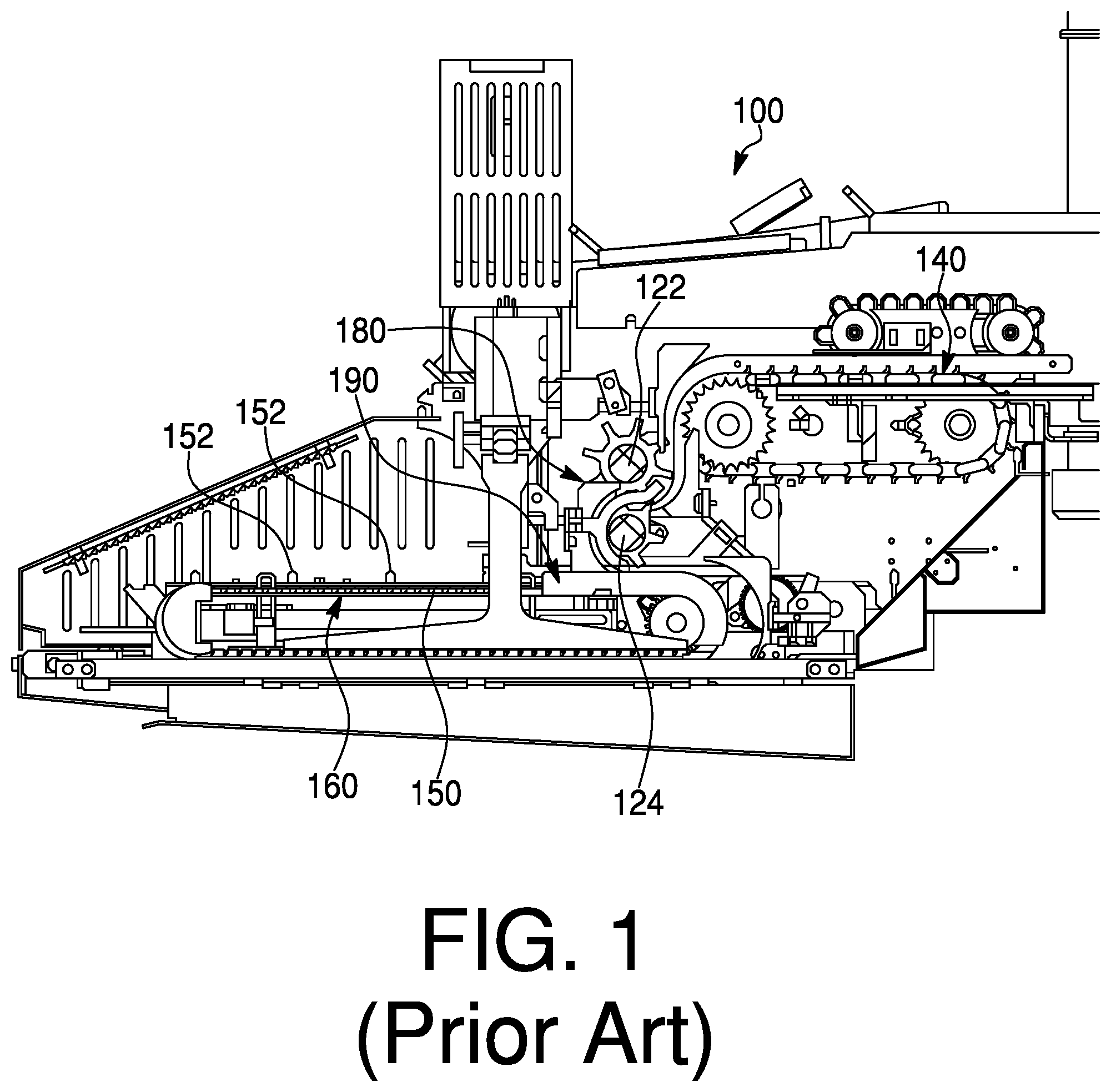 Patent US12139348 Figure 1 – Direct transfer loading apparatus for tubular food articles and method of operation