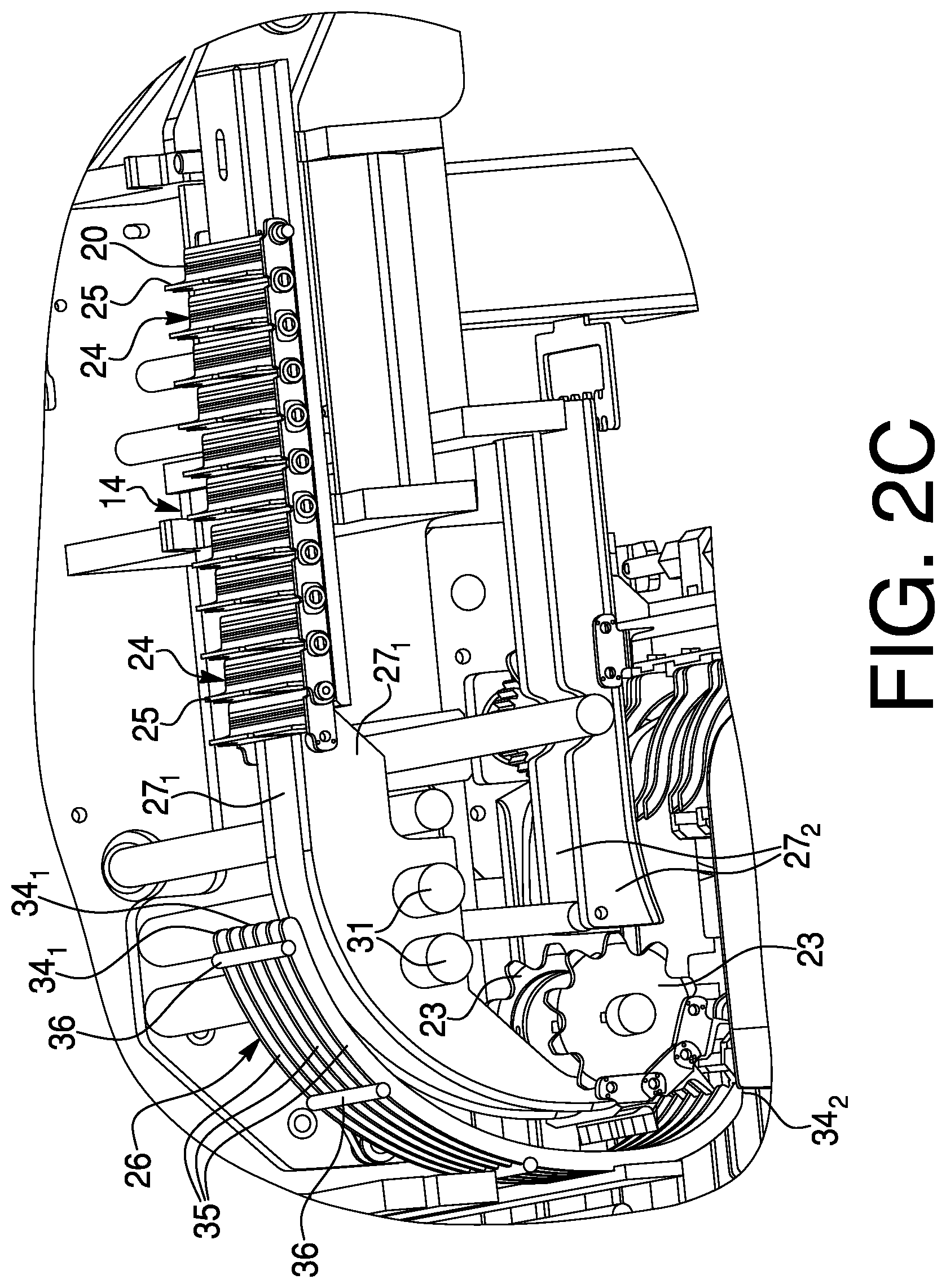Patent US12139348 Figure 4 – Direct transfer loading apparatus for tubular food articles and method of operation