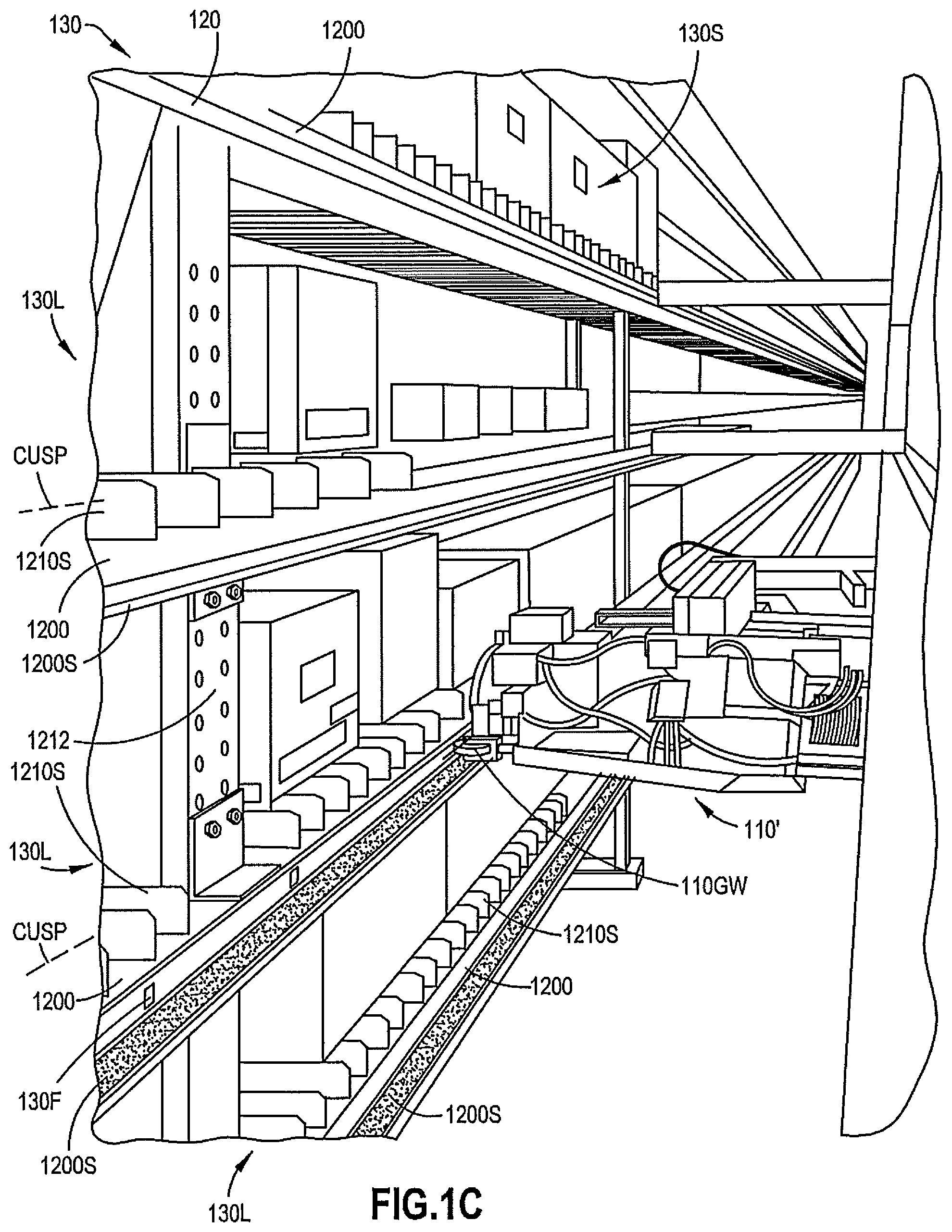 Patent US12139349 Figure 3 – Vertical sequencer for product order fulfillment