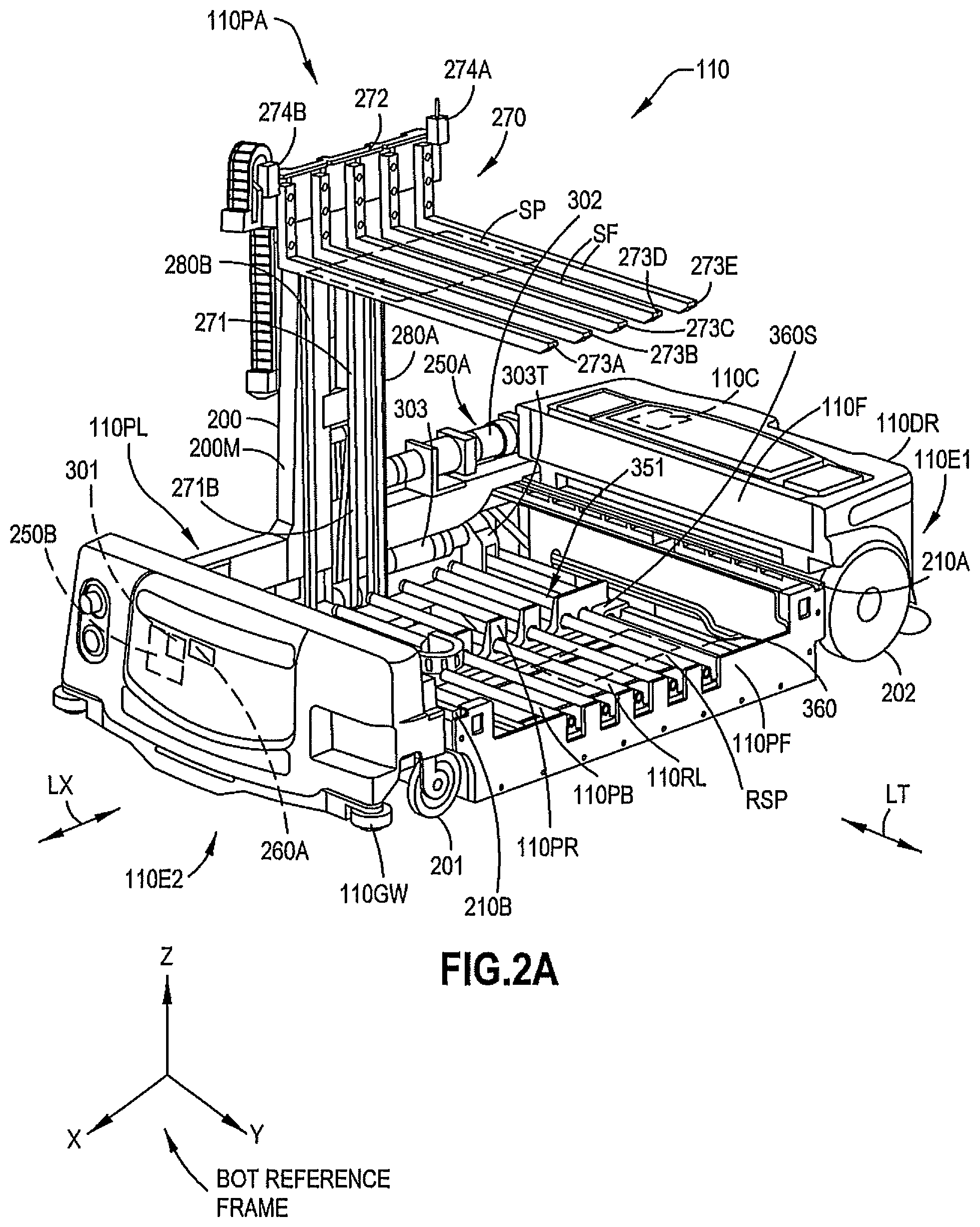 Patent US12139349 Figure 5 – Vertical sequencer for product order fulfillment