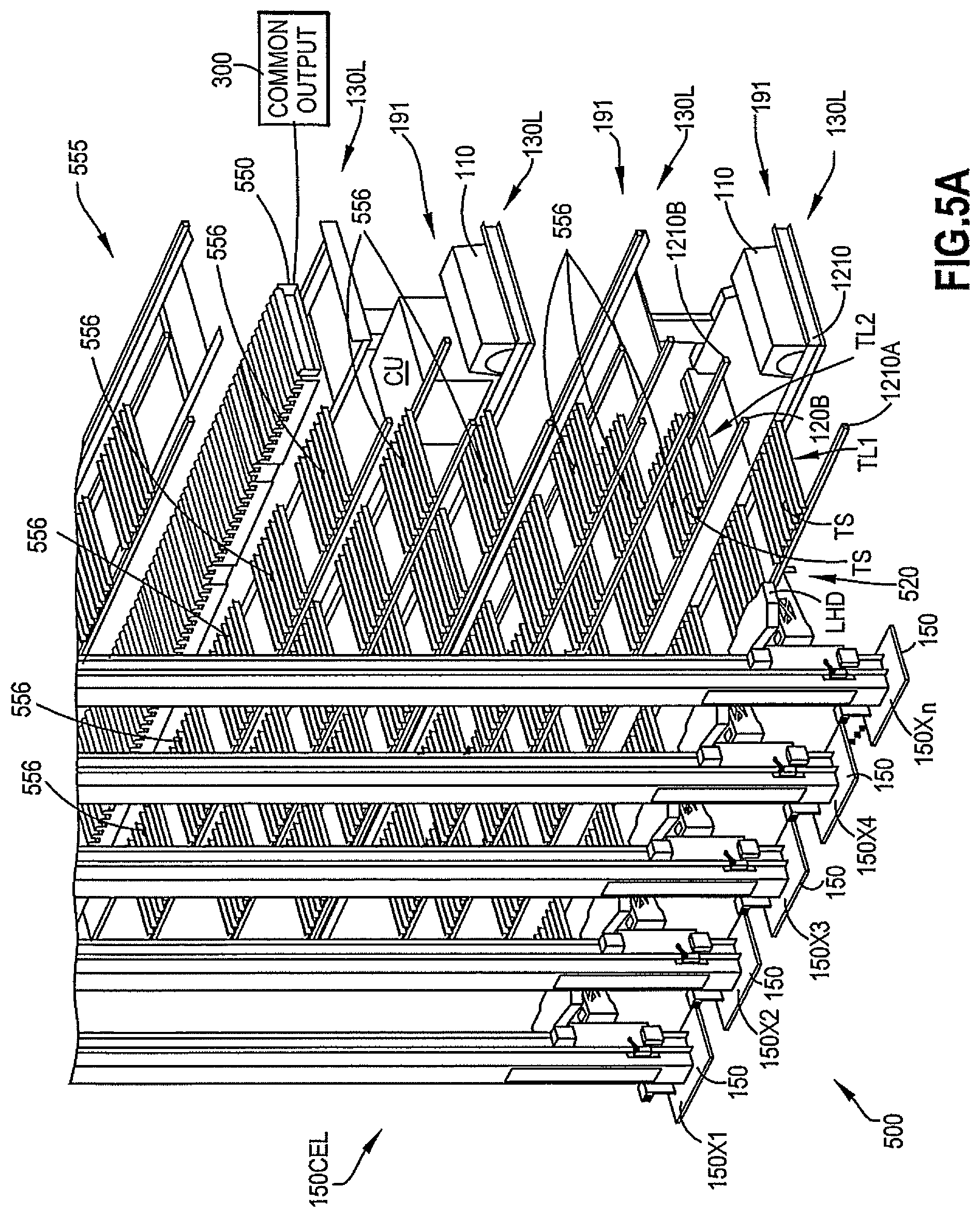 Patent US12139349 Figure 10 – Vertical sequencer for product order fulfillment